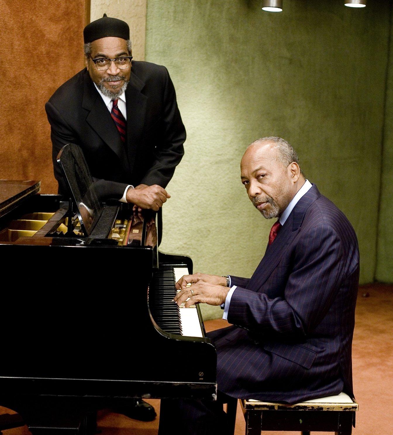 Kenny Gamble and Leon Huff at the piano