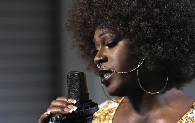 Shea Diamond Sings "Don't Shoot" For Special Pride Month Edition Of Press Play