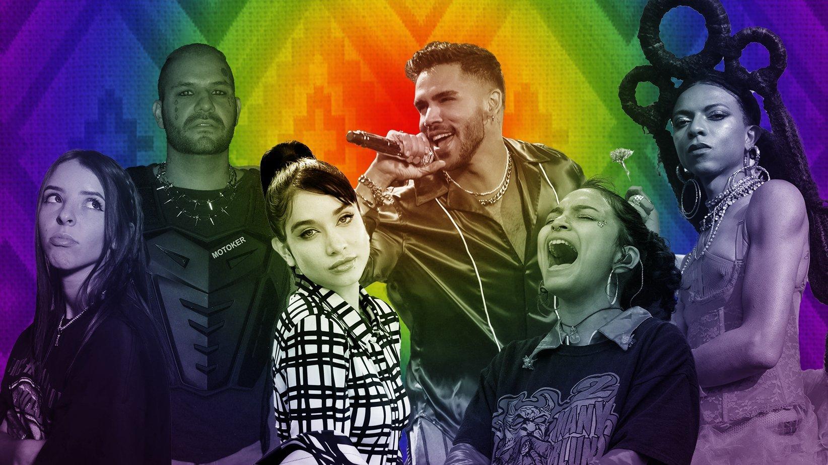 6 LGBTQIA+ Latinx Artists You Need To Know: María Becerra, Blue Rojo & More  | GRAMMY.com