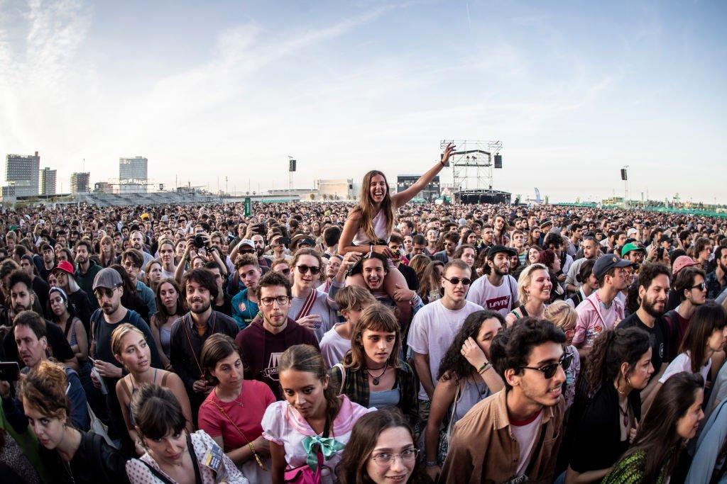 Crowd shot at Primavera Sound Barcelona 2019