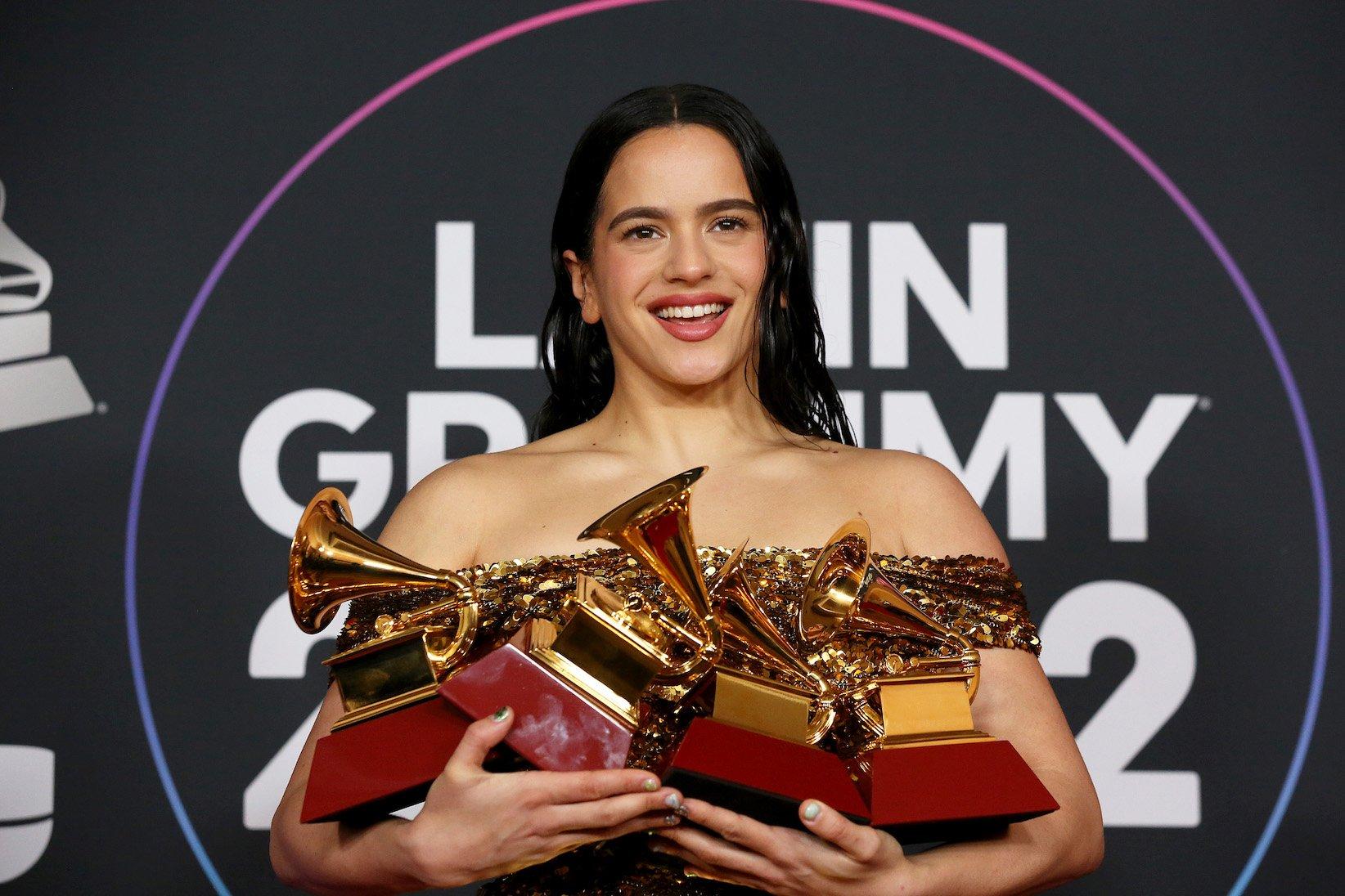 2022 Latin GRAMMYs Rosalía Wins Latin GRAMMY For Album Of The Year For