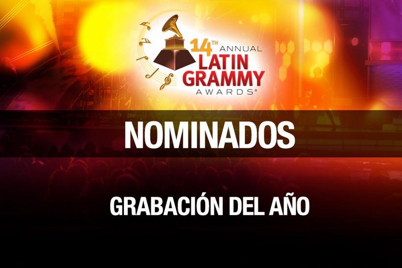 14a Entrega Anual del Latin GRAMMY - Grabación del Año