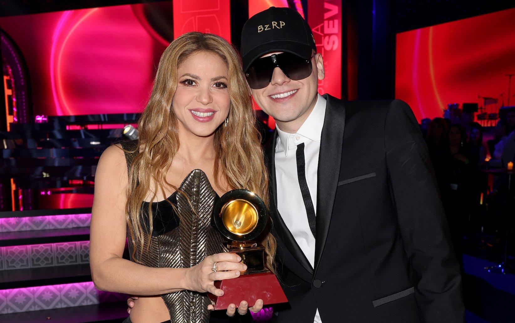2023 Latin GRAMMYs Shakira & Bizarrap Win Latin GRAMMY For Song Of The Year For "Shakira Bzrp