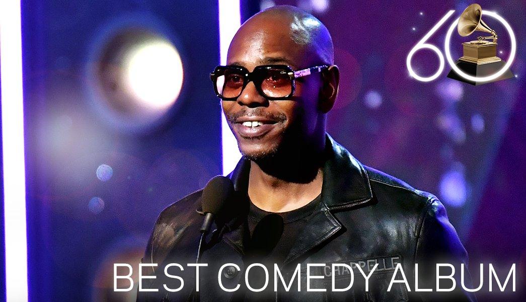 Dave Chappelle at the 60th GRAMMY Awards 