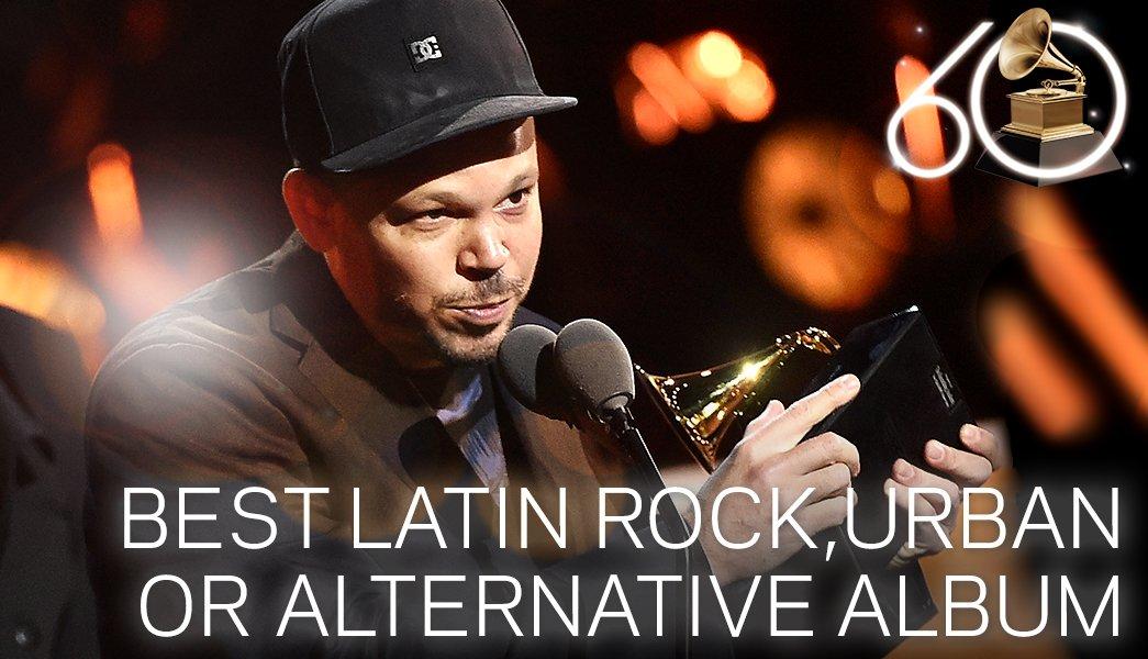 Residente Wins Best Latin Rock Urban or Alternative Album