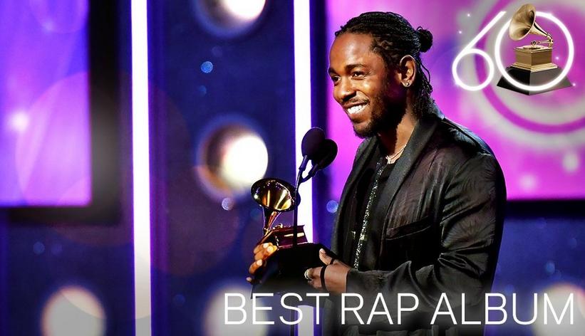 Kendrick Lamar Wins Best Rap Album | 2018 GRAMMYs
