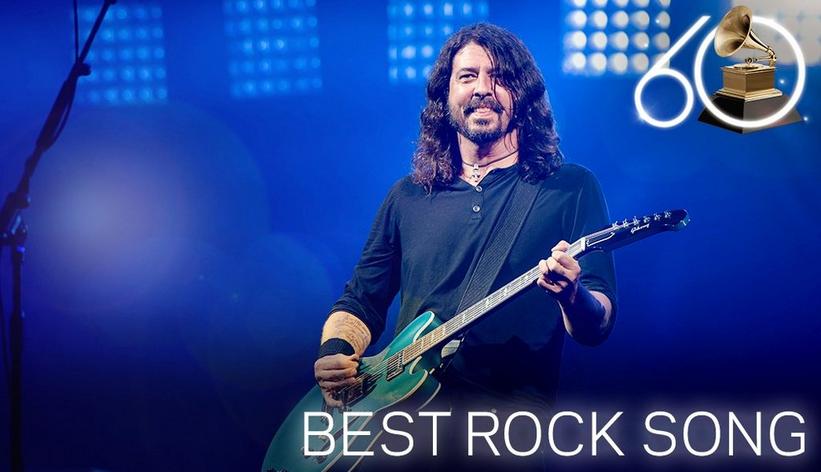 Foo Fighters' "Run" Win Best Rock Song | 2018 GRAMMYs