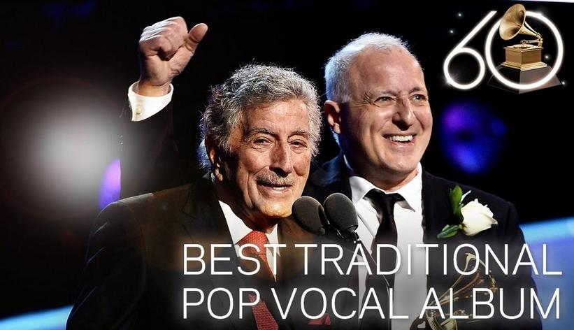 Tony Bennett Wins Best Traditional Pop Vocal Album | 2018 GRAMMYs