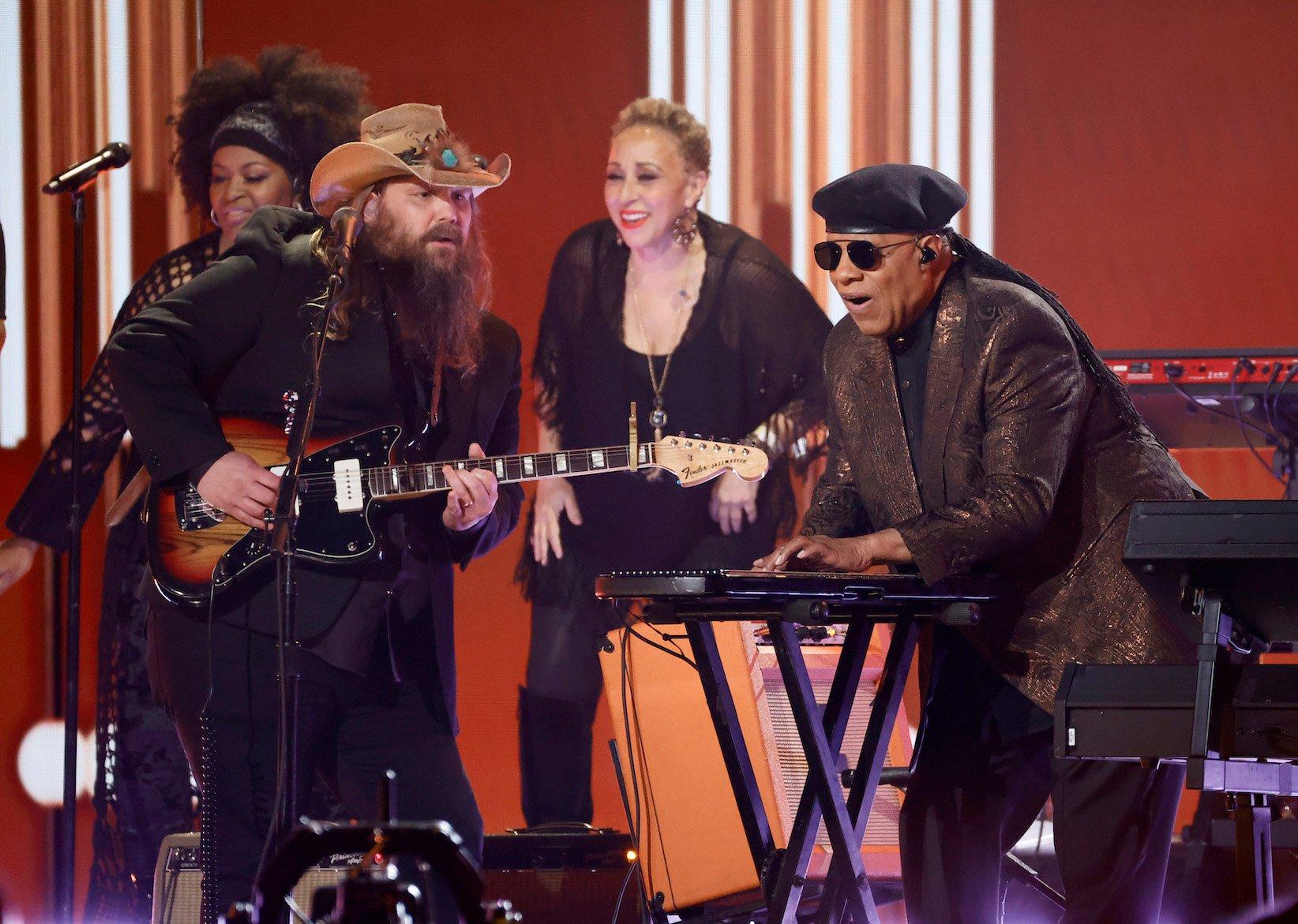 Watch Stevie Wonder & Chris Stapleton Perform "Higher Ground" 2023