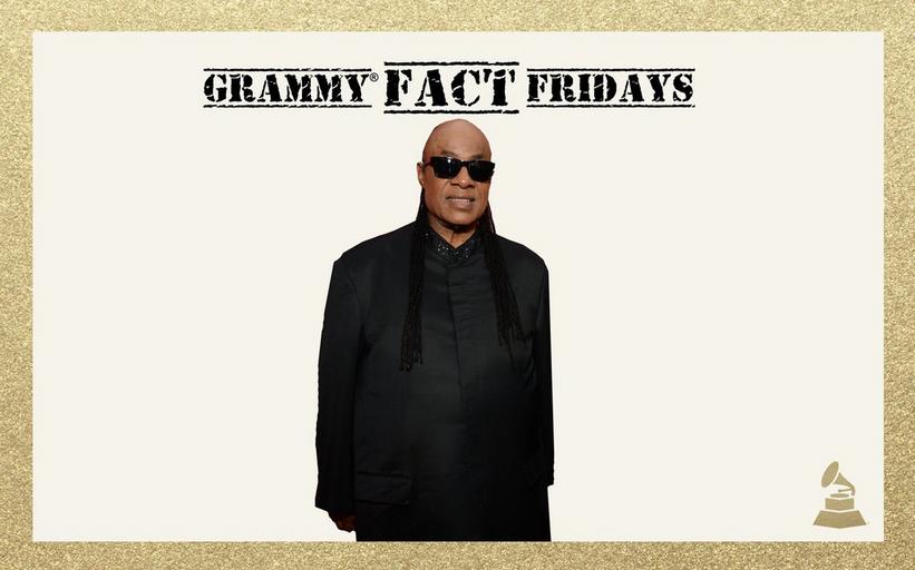 What record does Stevie Wonder share with Frank Sinatra?