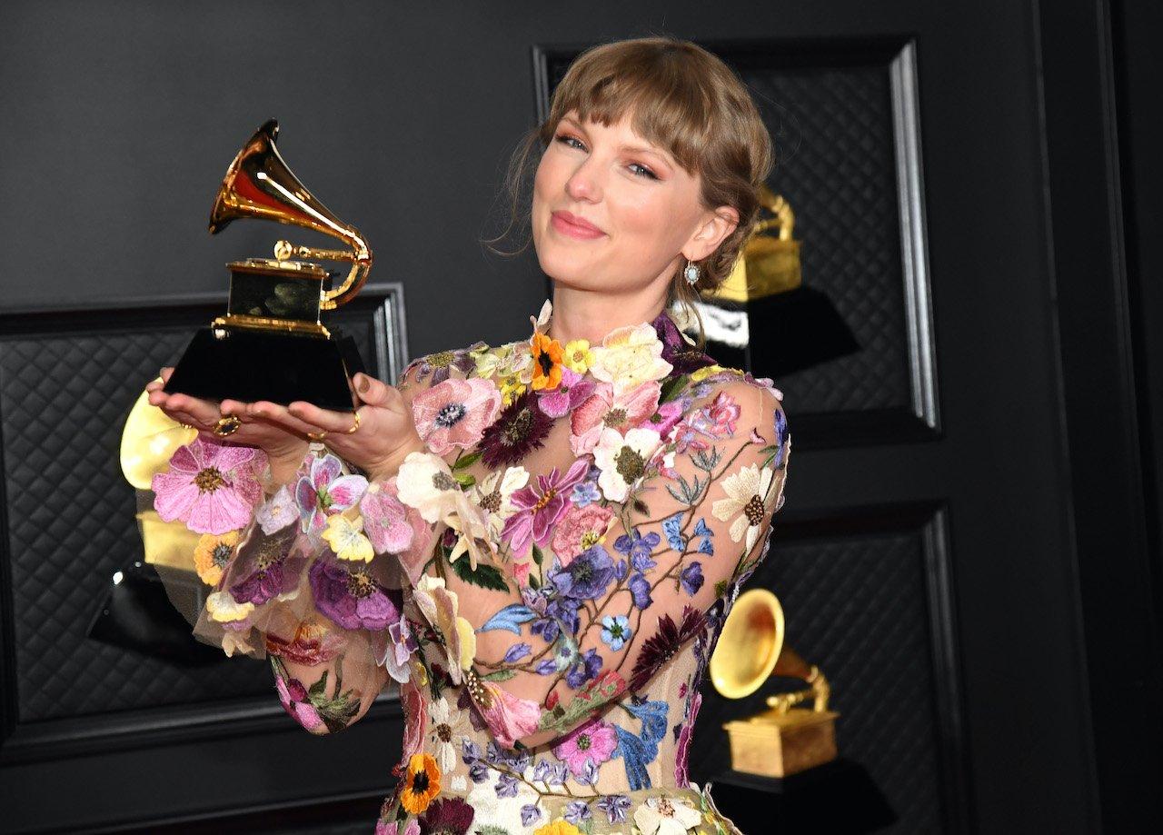 Photo of Taylor Swift at the 63rd Annual GRAMMY Awards in 2021