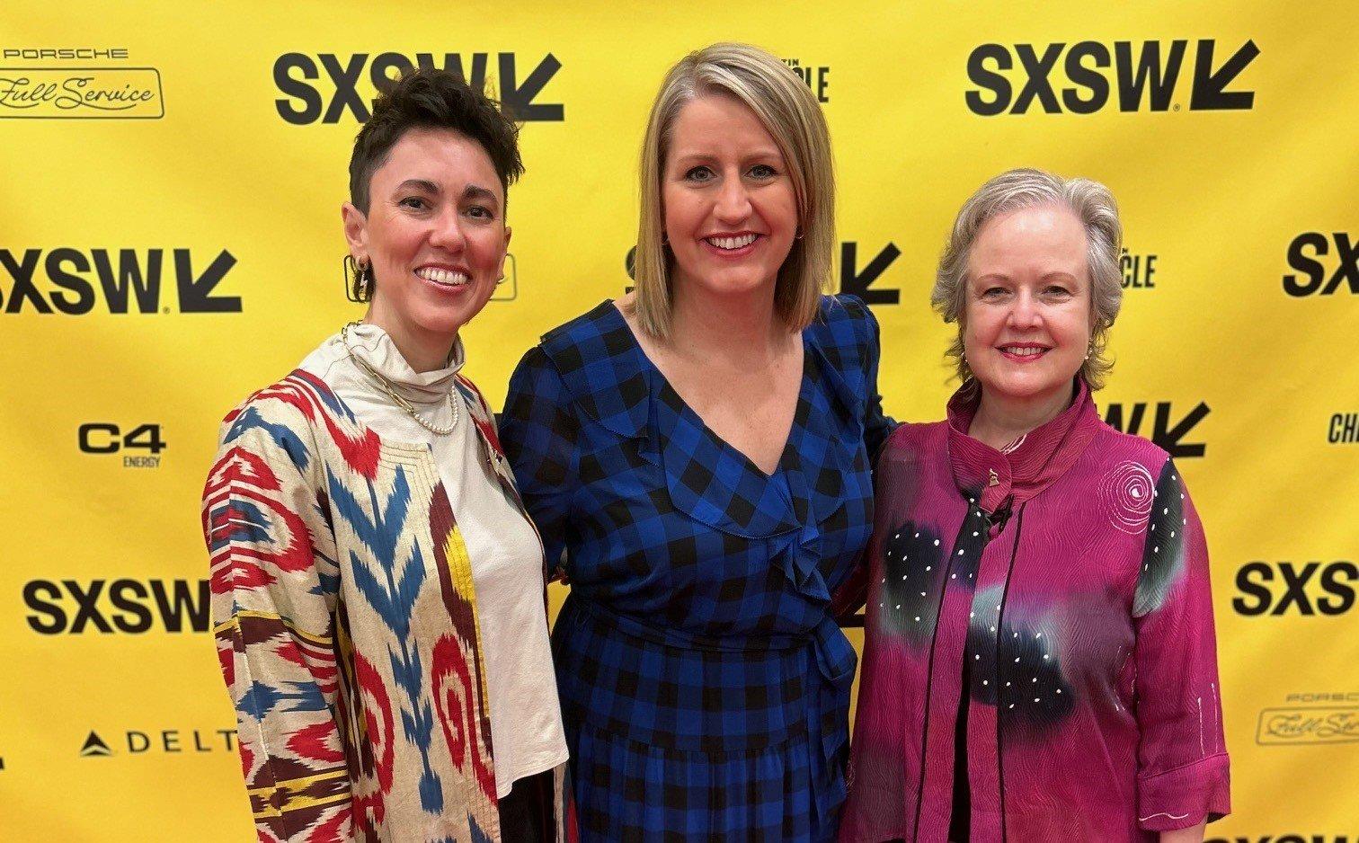Gina Chavez, Under Secretary For Public Diplomacy and Public Affairs Liz Allen, and the Recording Academy's Ruby Marchand