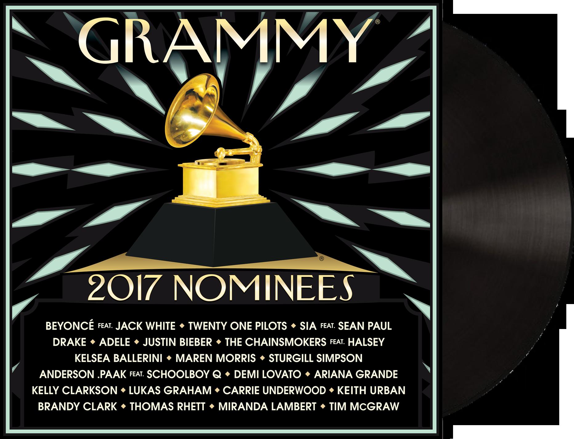 2017 GRAMMY Nominees album vinyl record