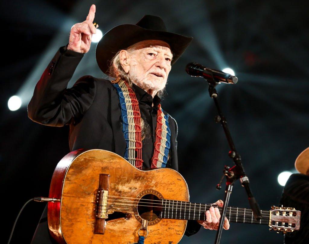 Willie Nelson performs at MusiCares Person of the Year in 2019