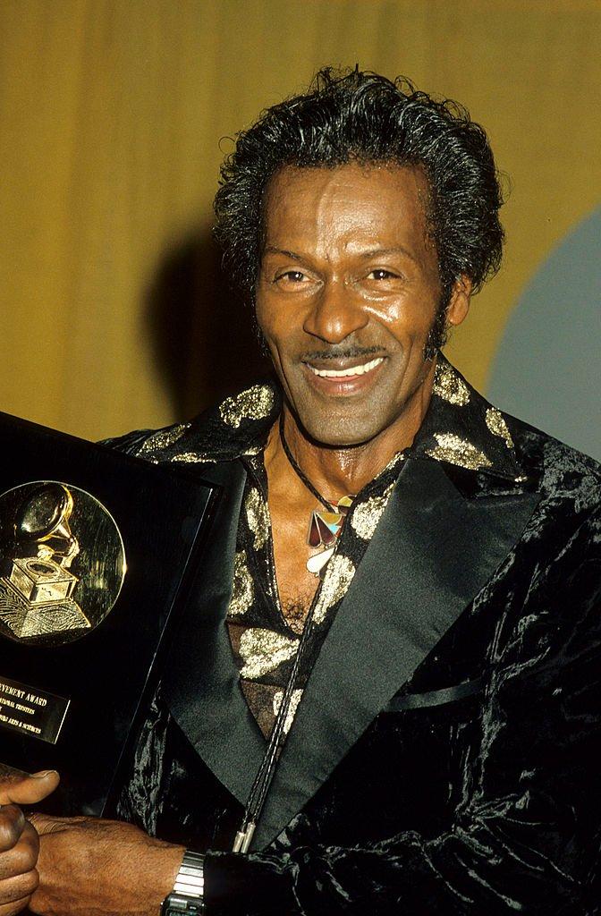 Chuck Berry at the GRAMMY Awards in 1984