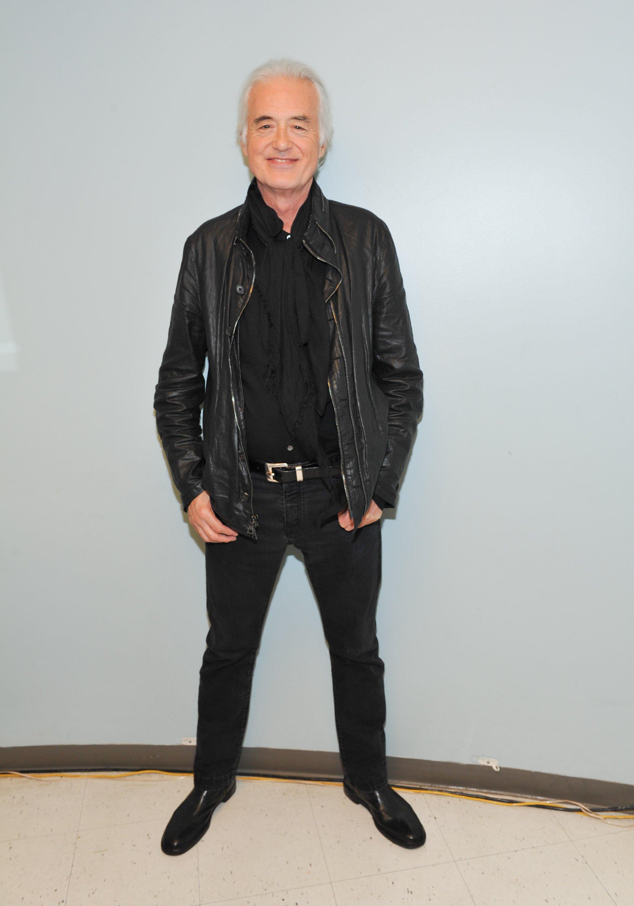 Jimmy Page photographed in 2015