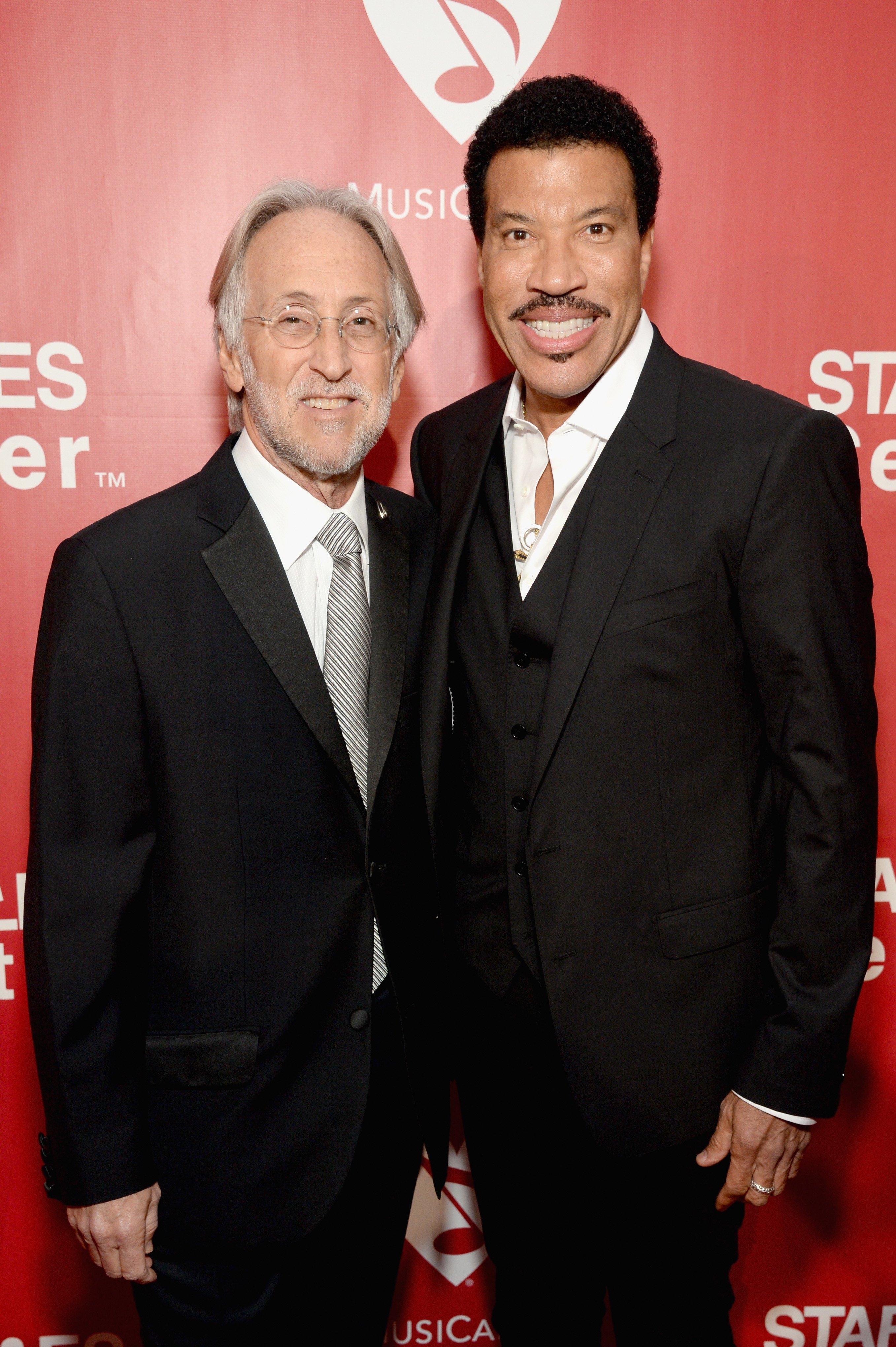 Neil Portnow, Lionel Richie at MusiCares Person of the Year 
