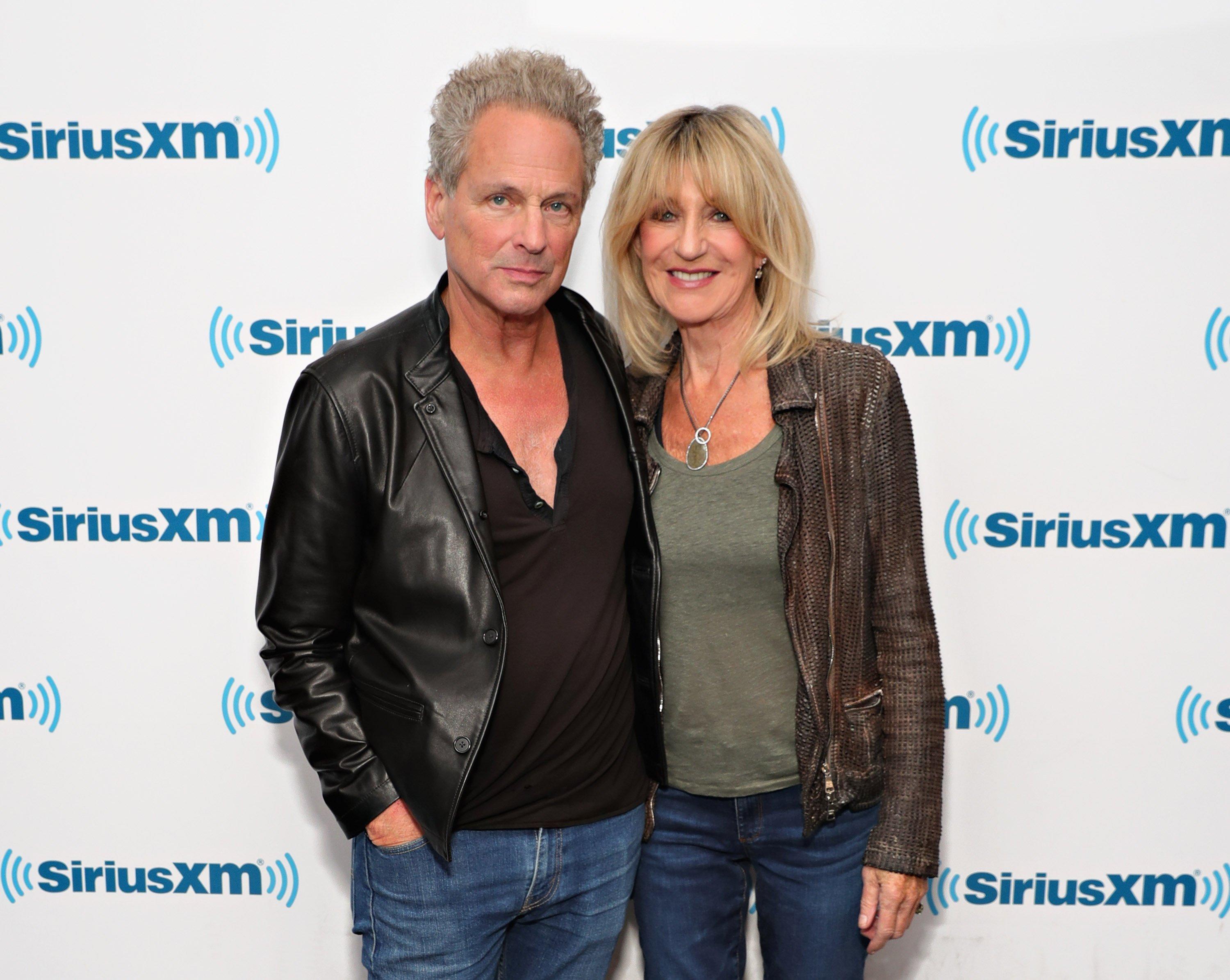 Lindsey Buckingham, Christine McVie photographed in New York in 2017