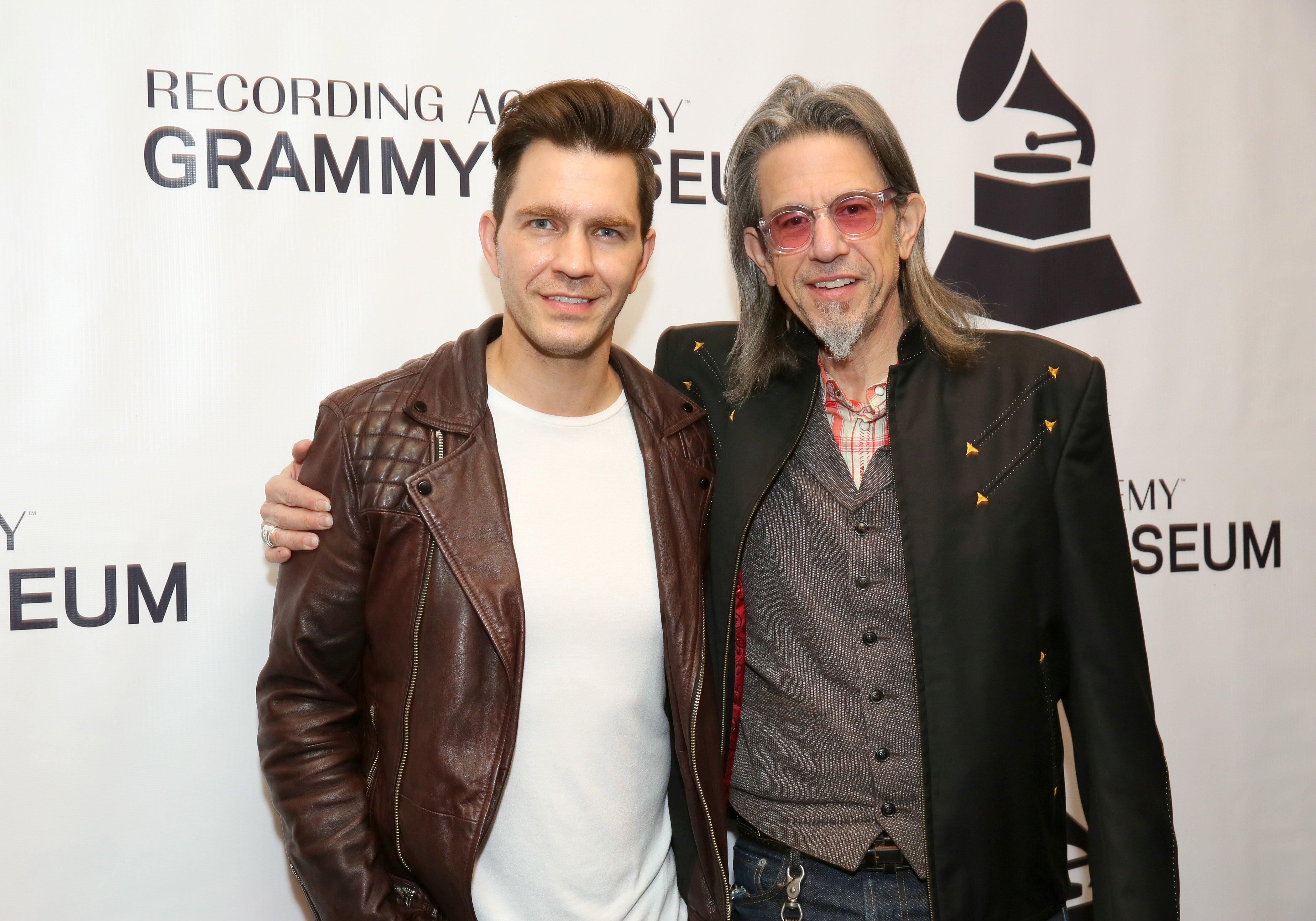 Andy Grammer and Scott Goldman at the GRAMMY Museum