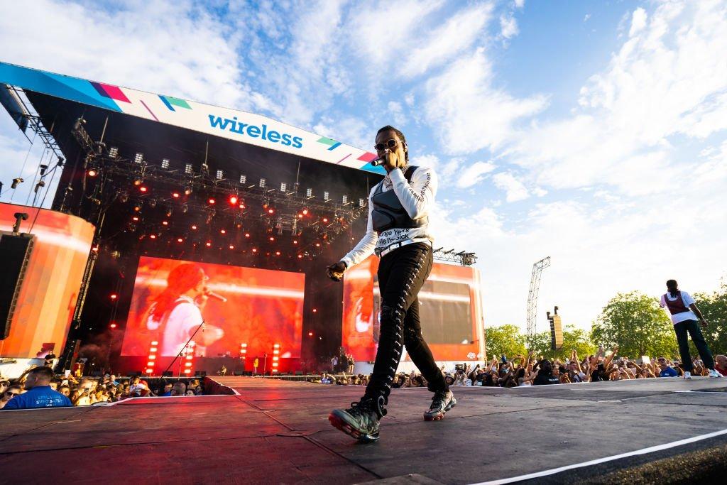 Offset of Migos performs at Wireless Festival 2019