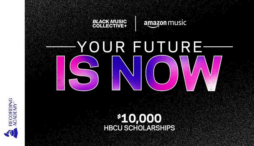 The Recording Academy's Black Music Collective & Amazon Music Announce Return Of "Your Future Is Now" Scholarship Program; Applications Now Open