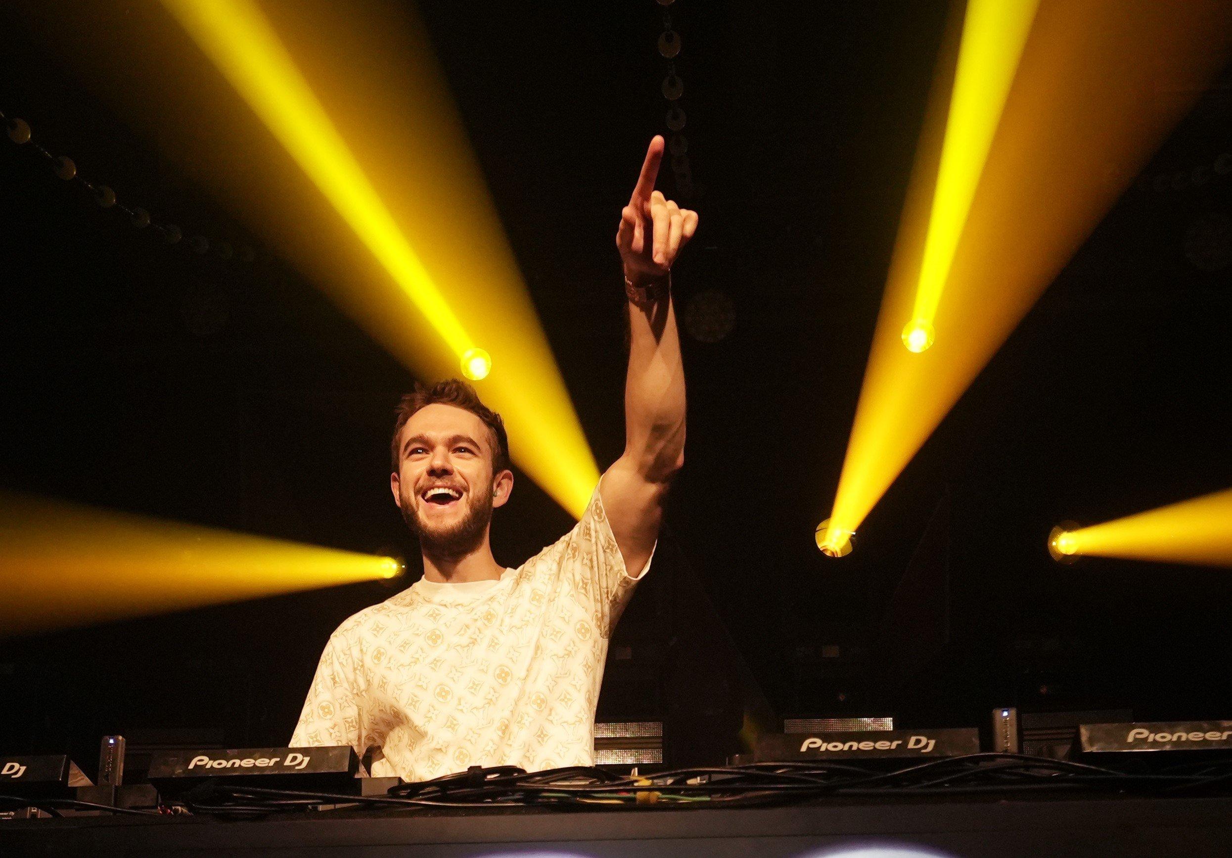 Zedd performs live at the Twitch DJ Category Launch Event at Elsewhere on August 08, 2024 in New York City