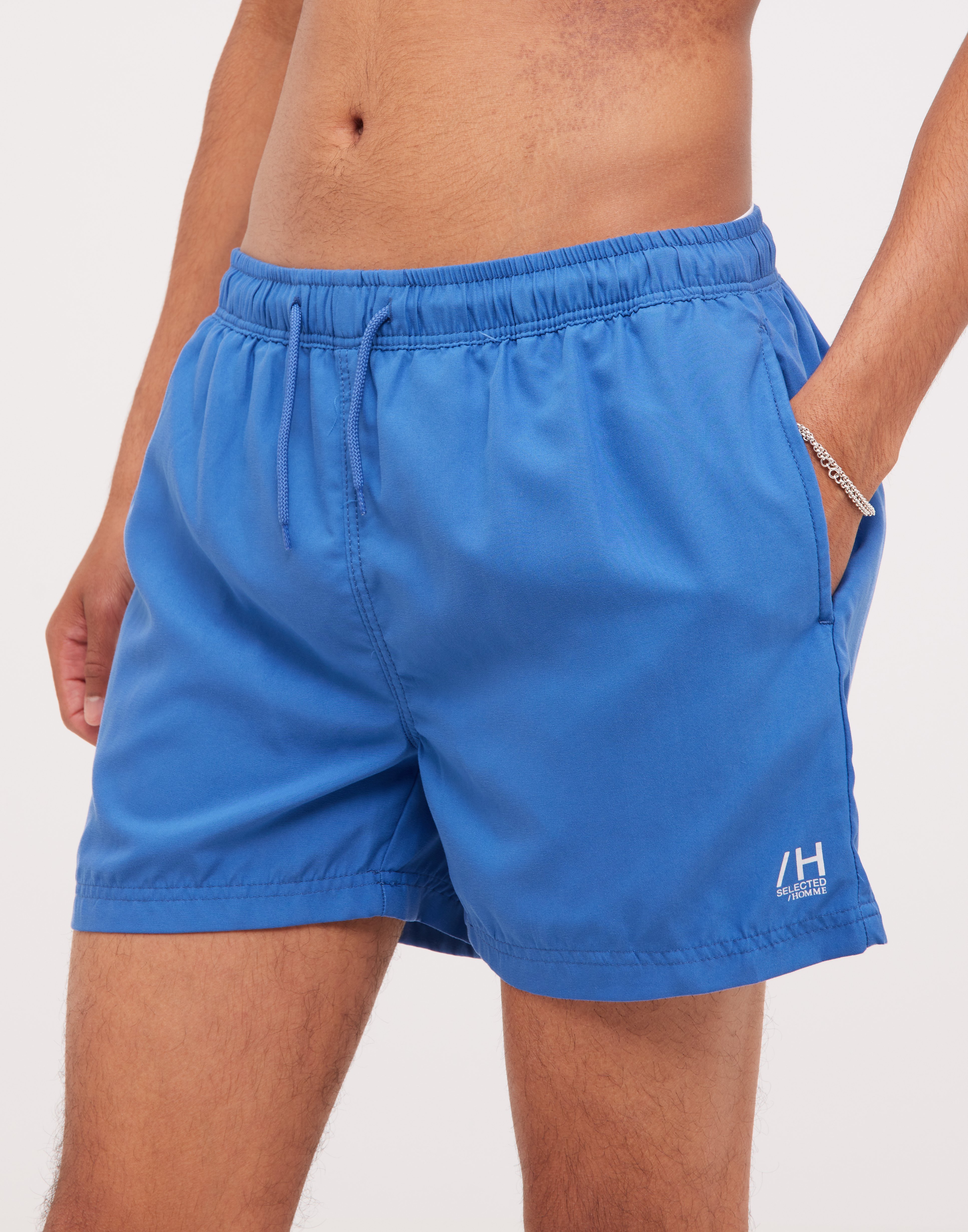 Selected Homme Slhclassic Colour Swim Shorts W Badetøj Bright Cobalt
