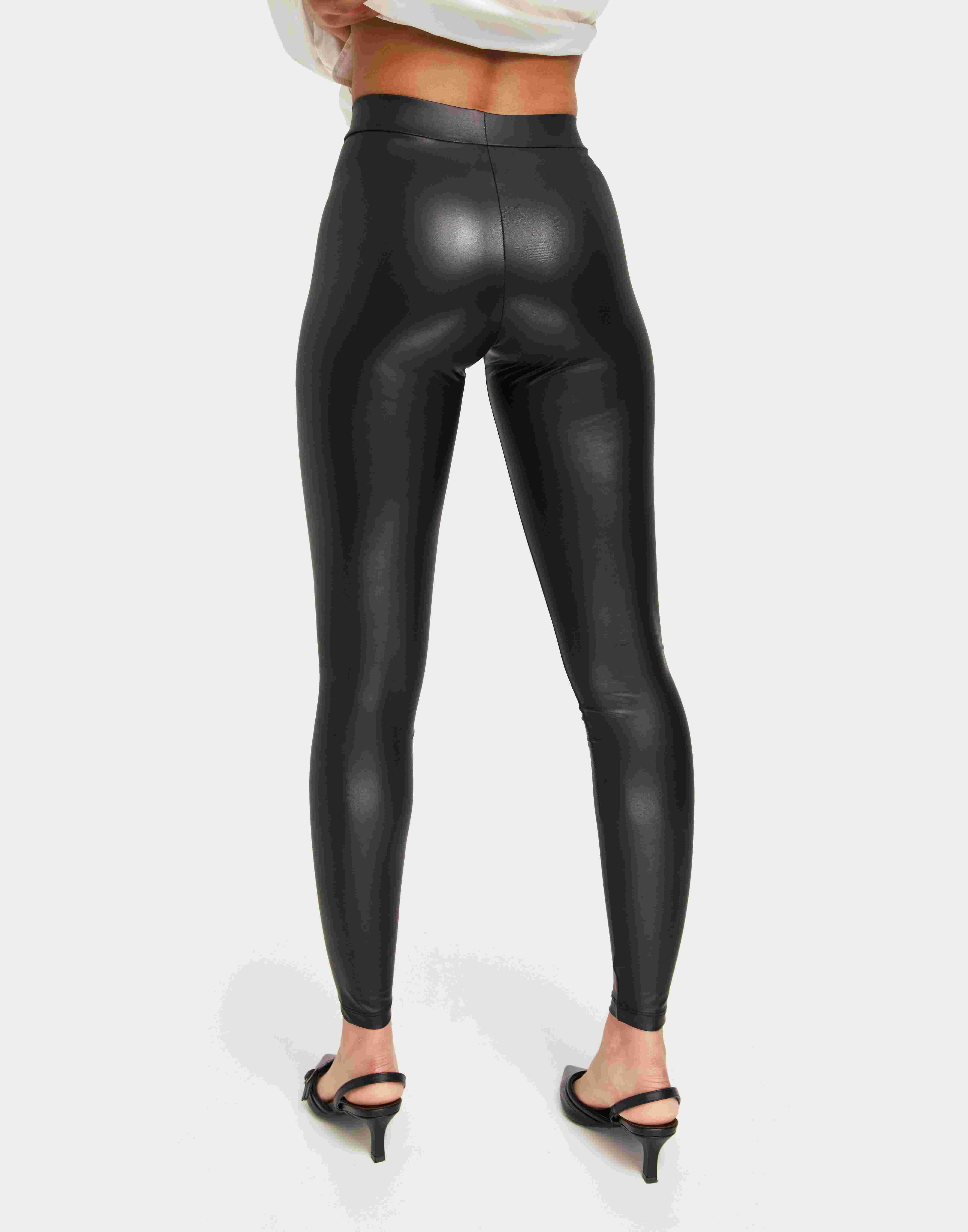 Pieces Pcnew Shiny Black Leggings  International Society of Precision  Agriculture