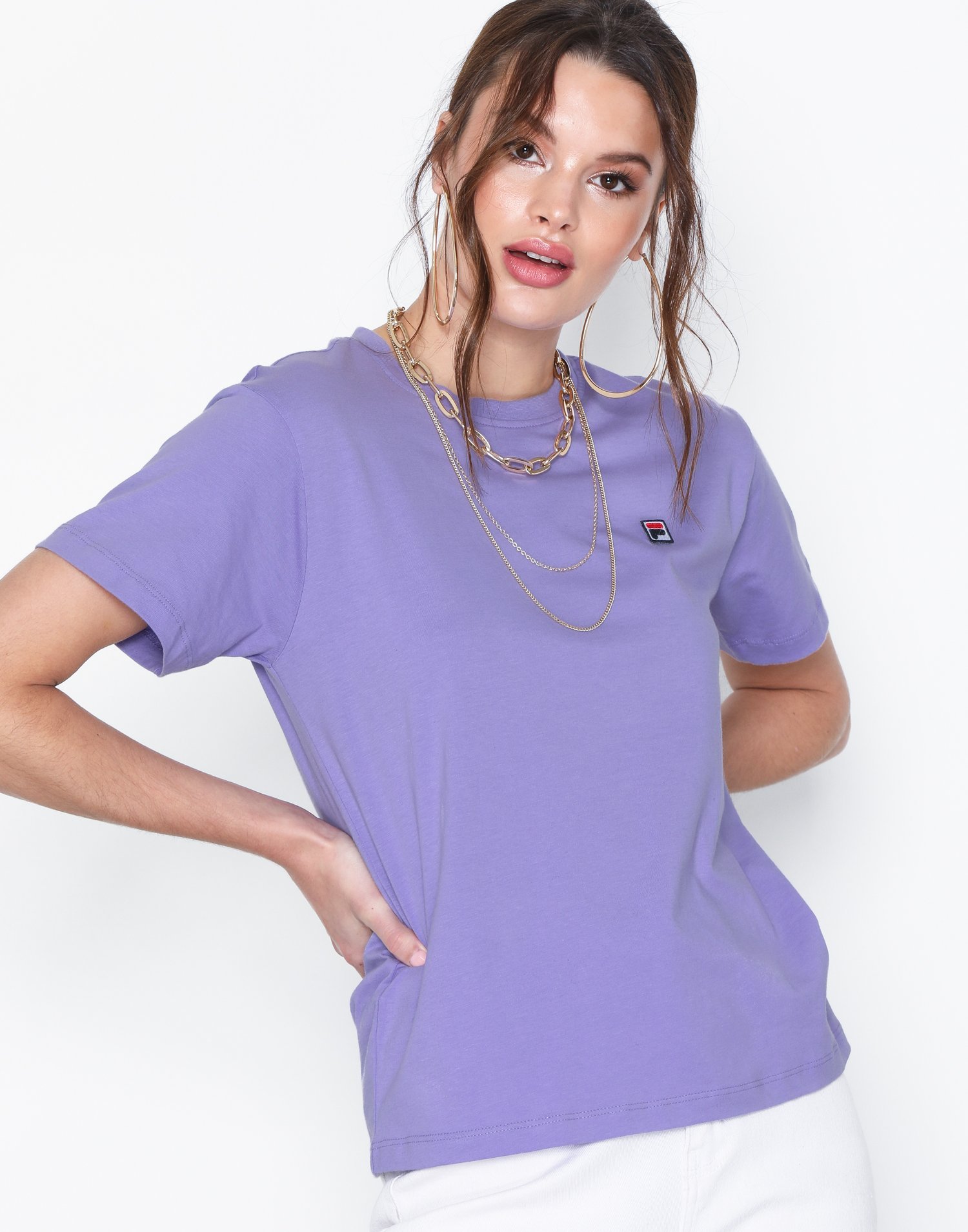 fila t shirt womens purple