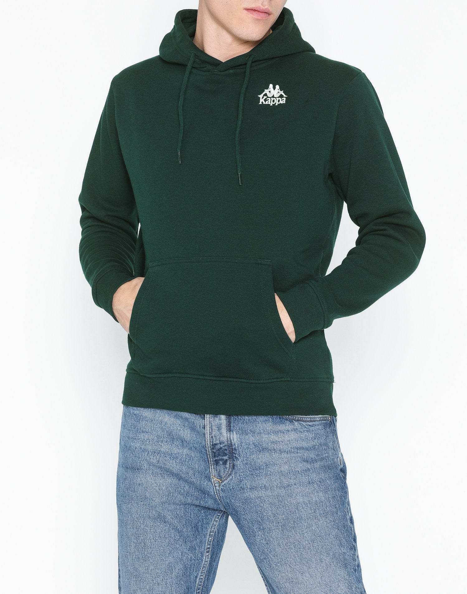 kappa hoodie green