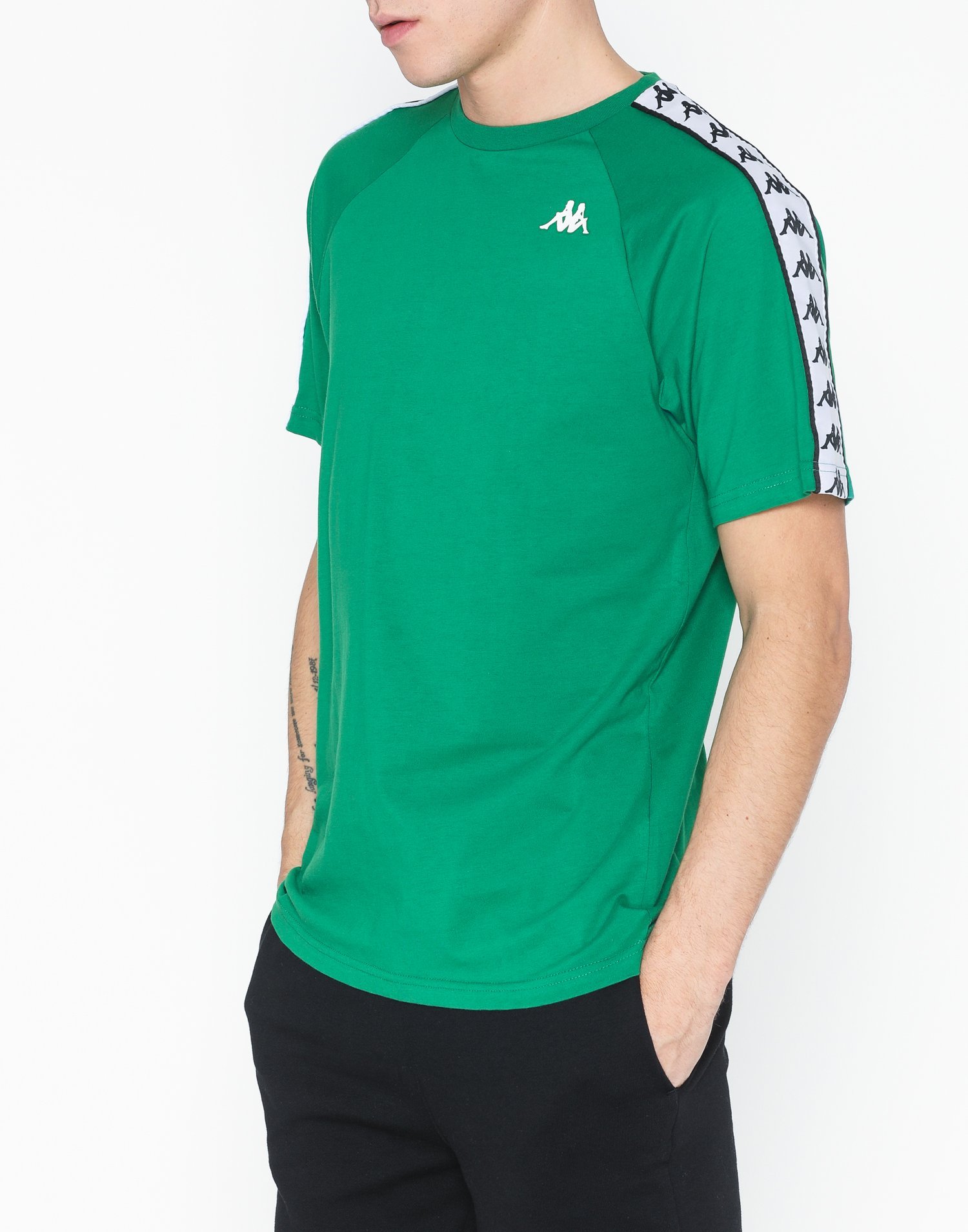 green kappa shirt