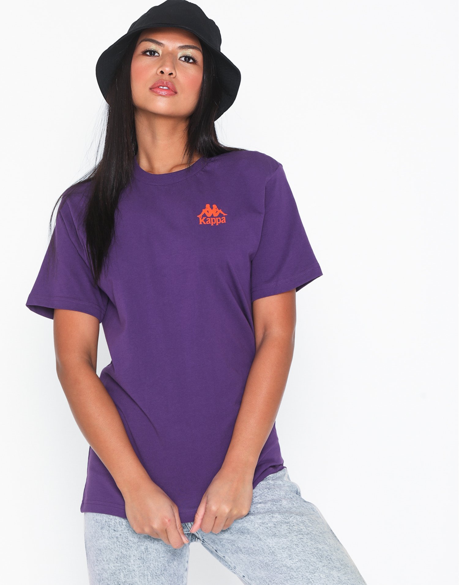 kappa t shirt purple