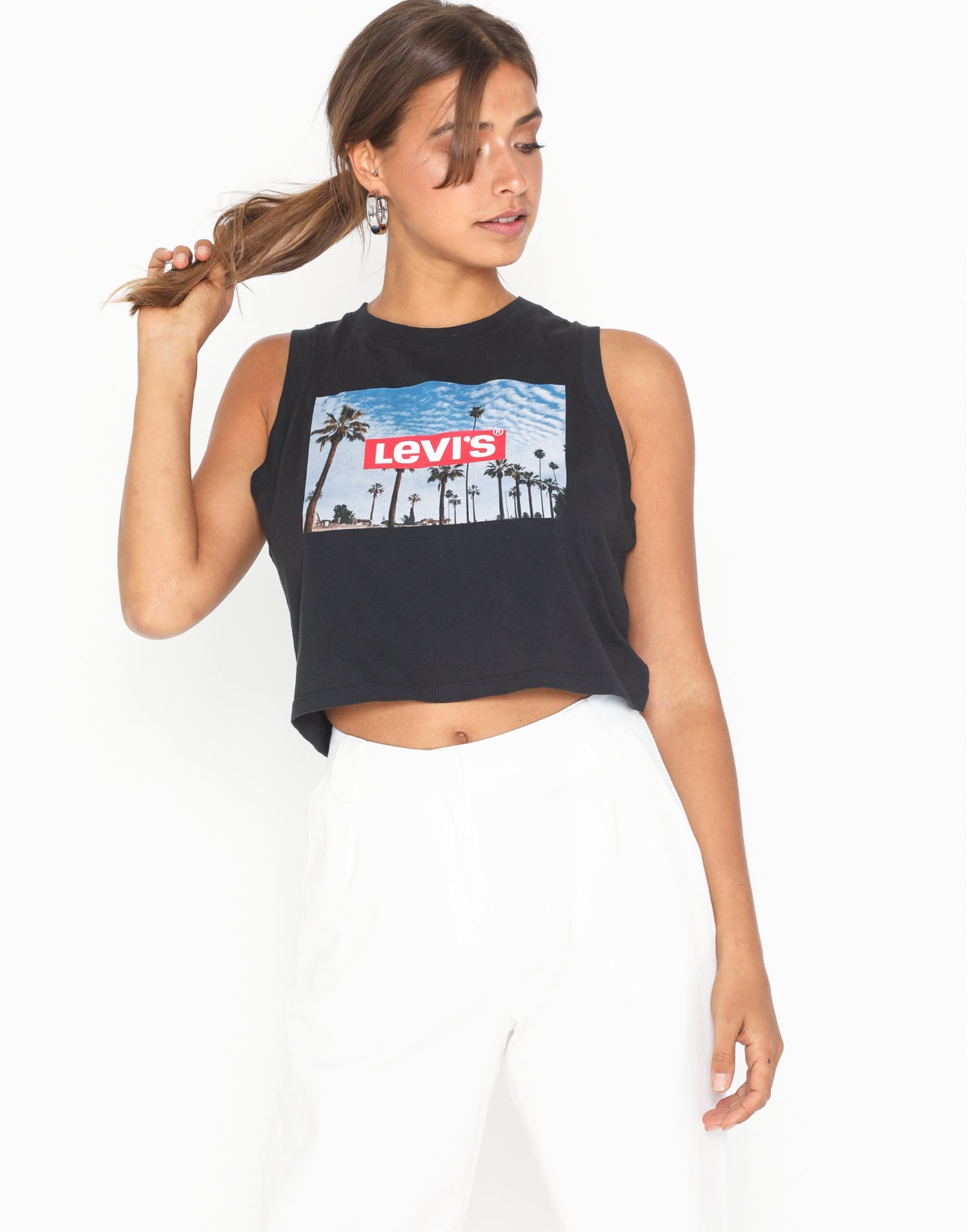 levis crop top