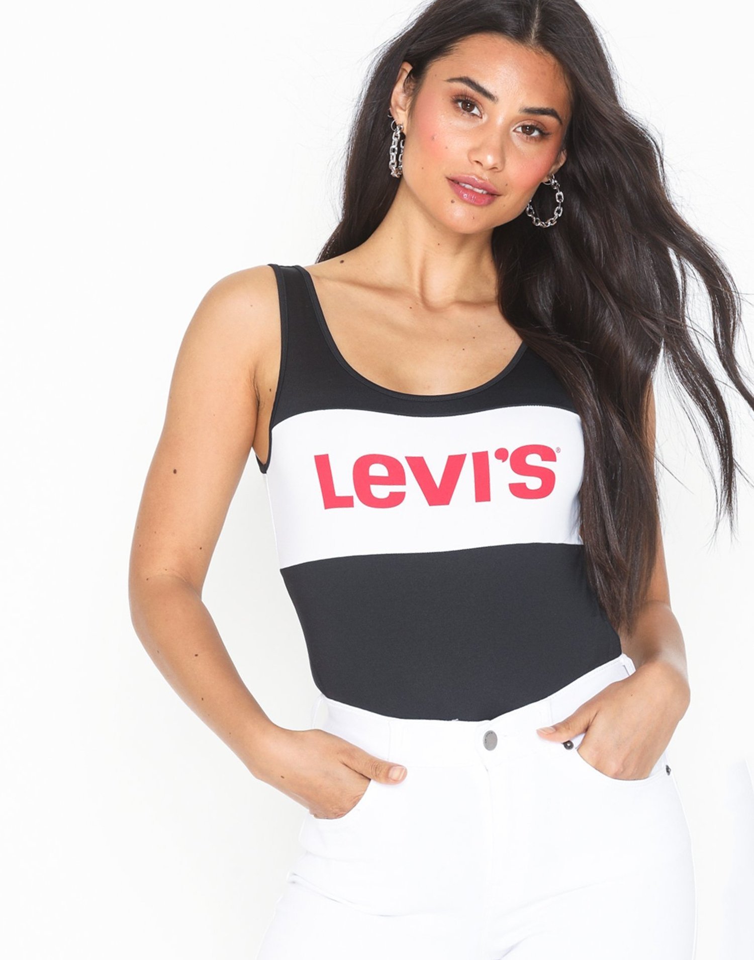 levi's colorblock bodysuit