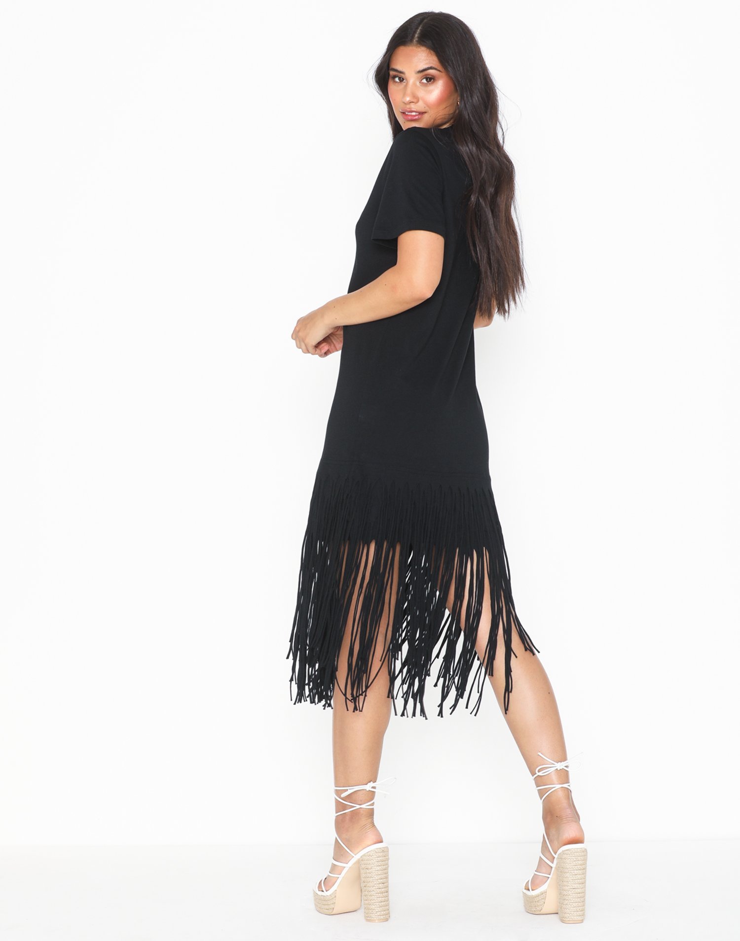 polo ralph lauren fringe cotton shirtdress