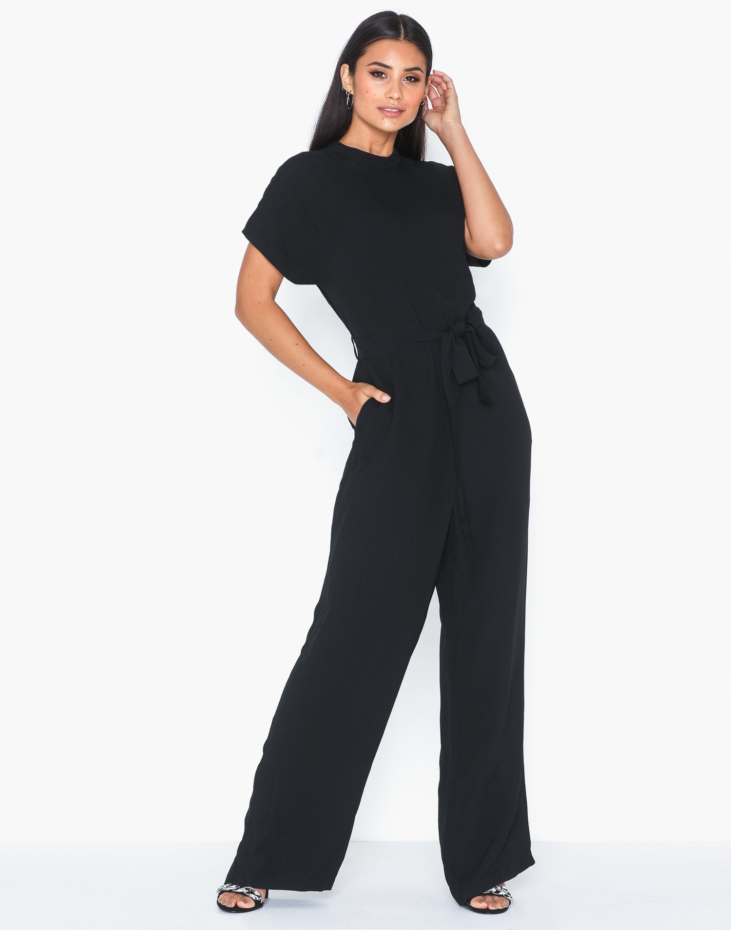 bell sleeve jumpsuit