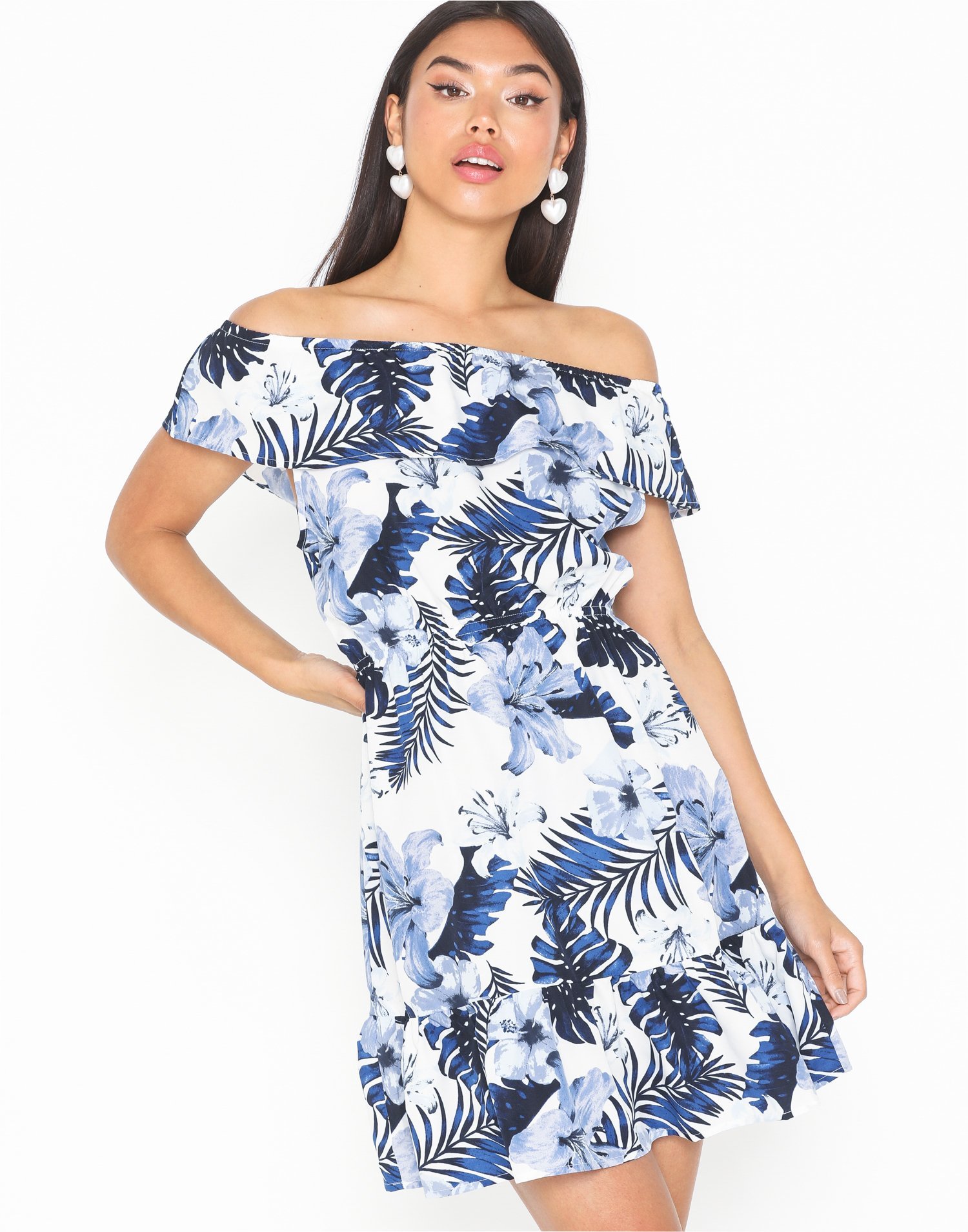 vero moda off shoulder dress