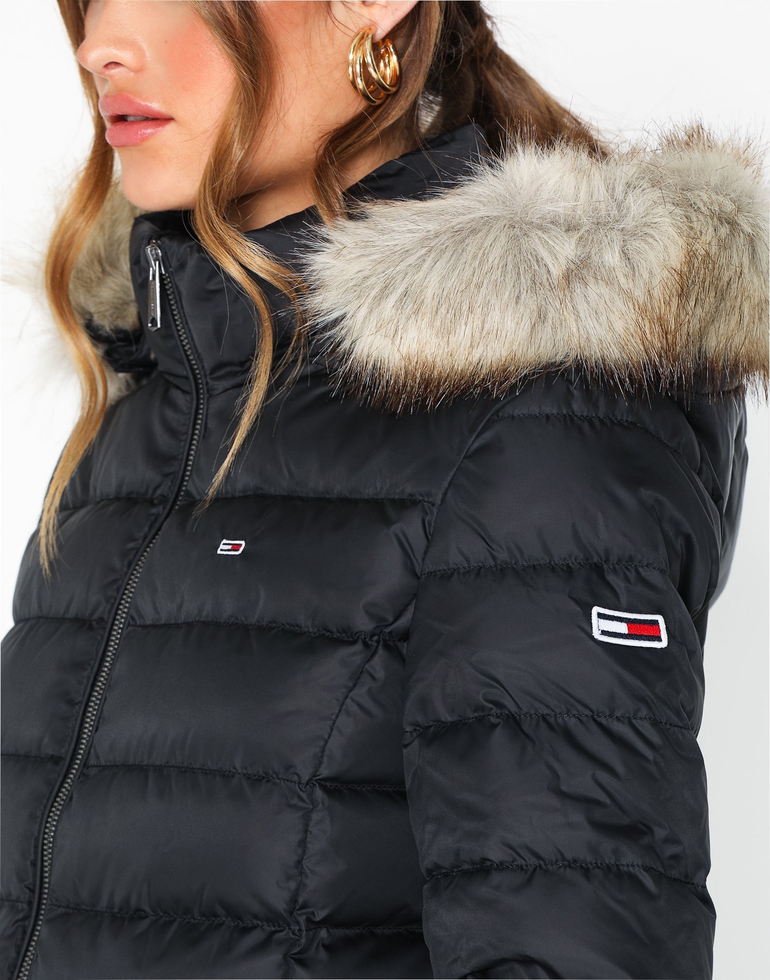tommy jeans tjw hooded down