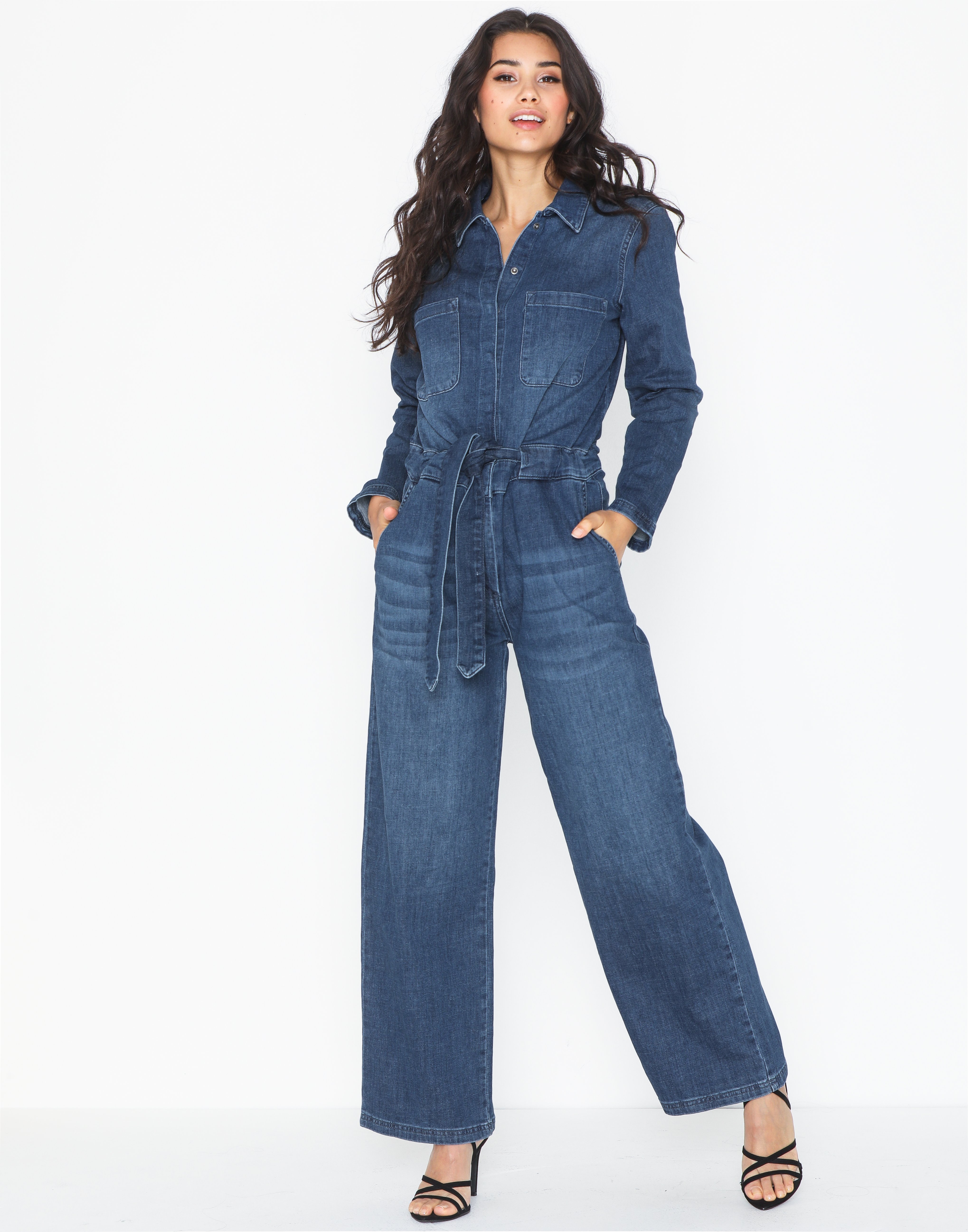 denim jumpsuit nelly