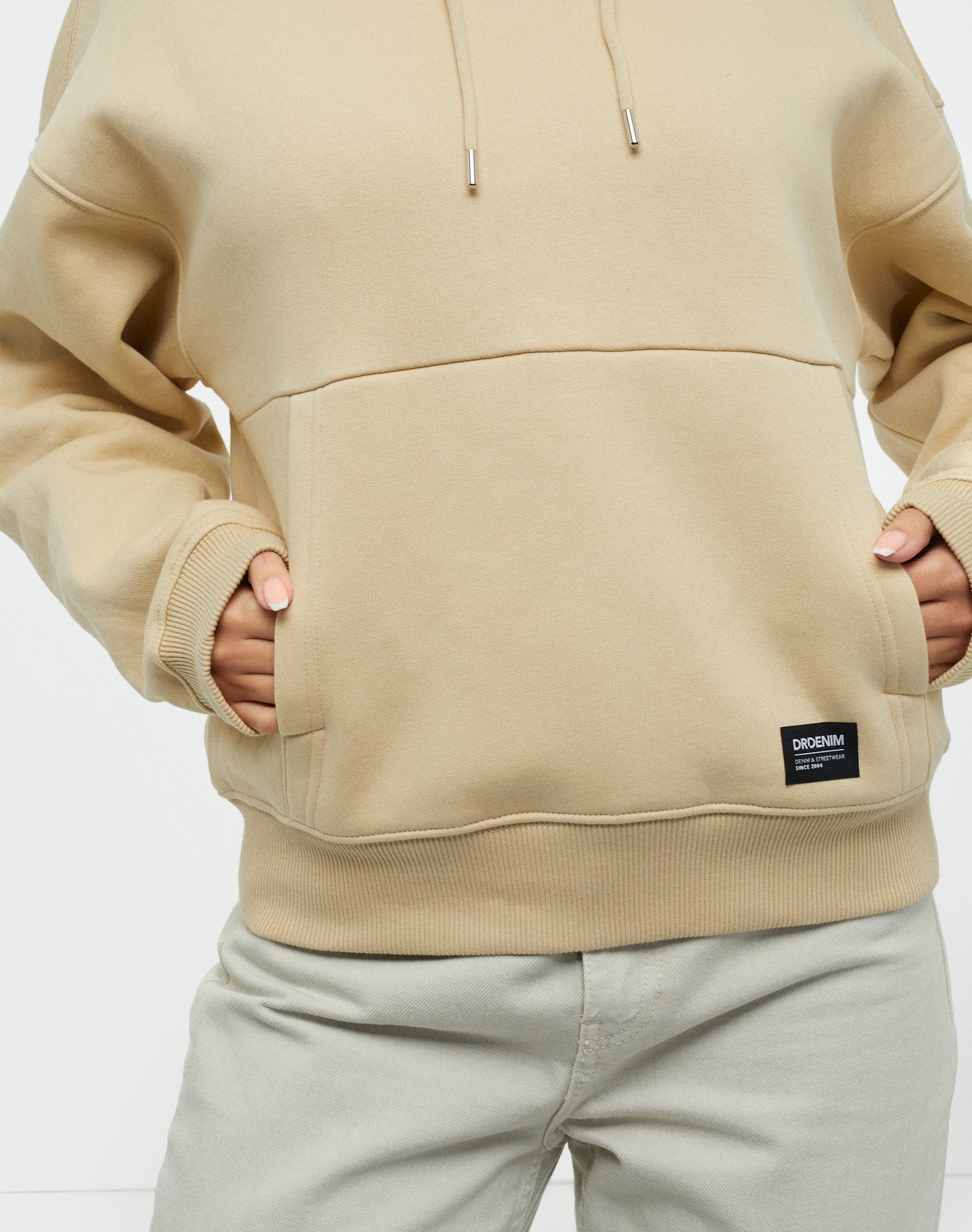 dr denim hoodie