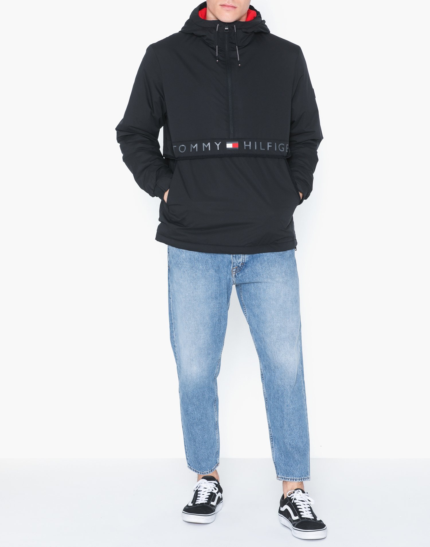 tommy hilfiger stretch anorak