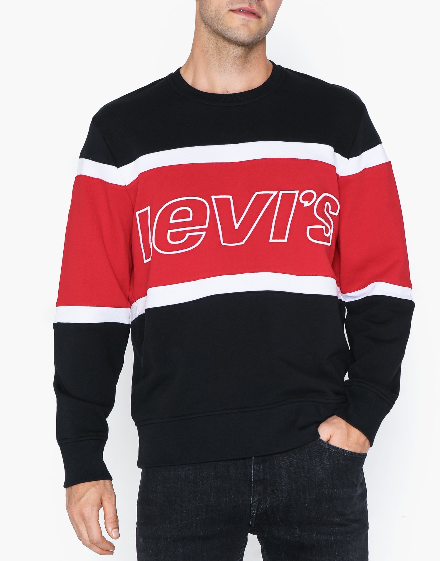 levis crew sweatshirt