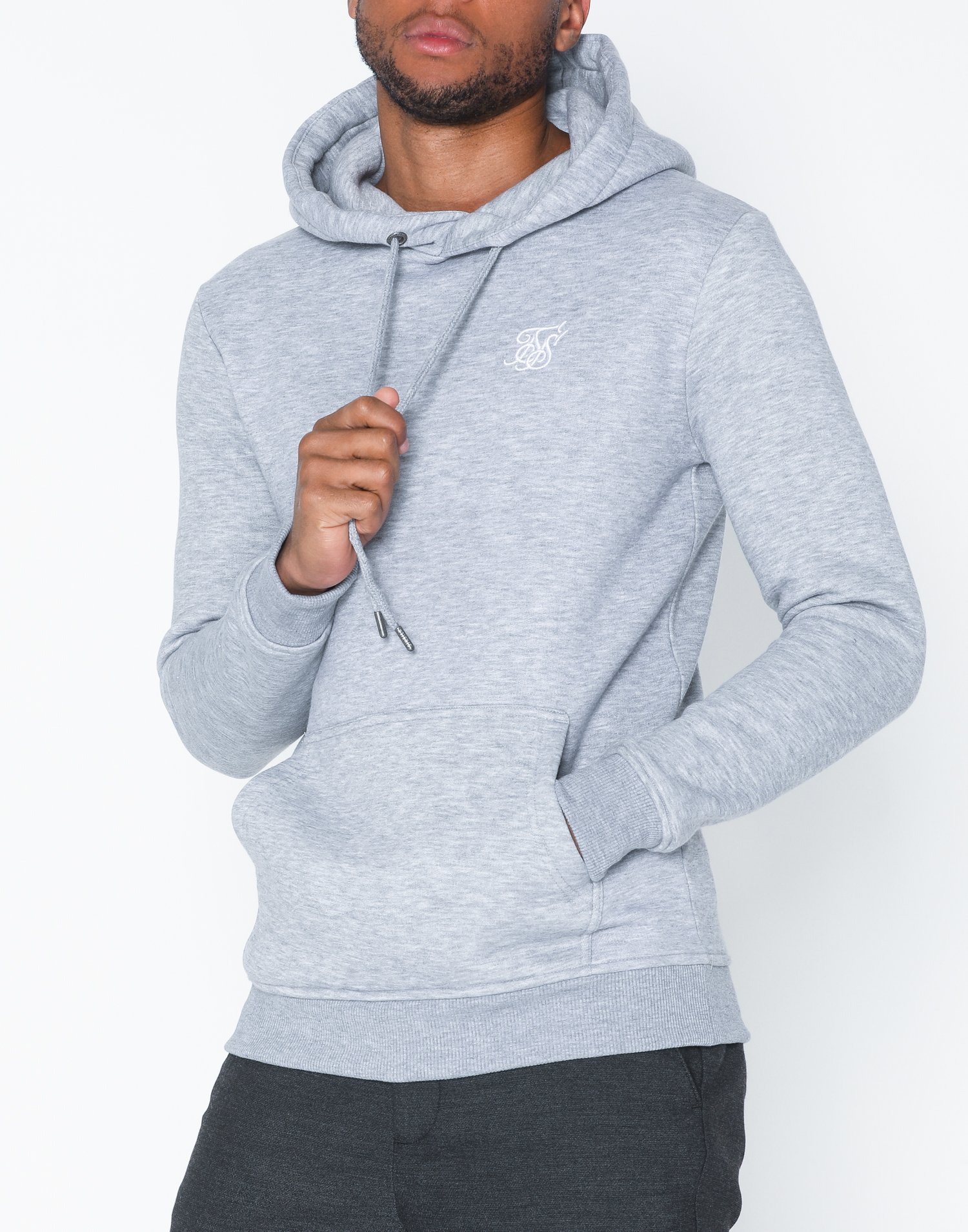 sik silk grey hoodie