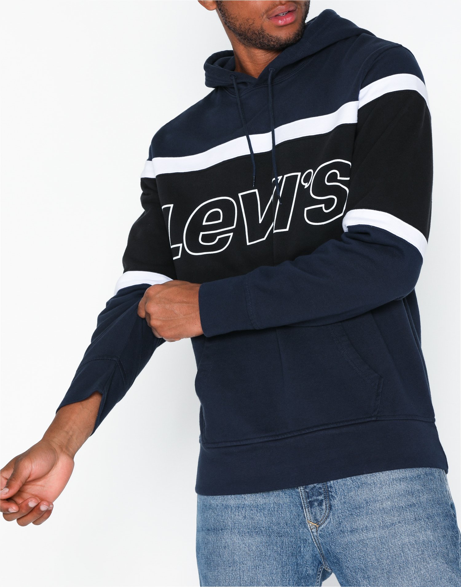 levis colorblock hoodie