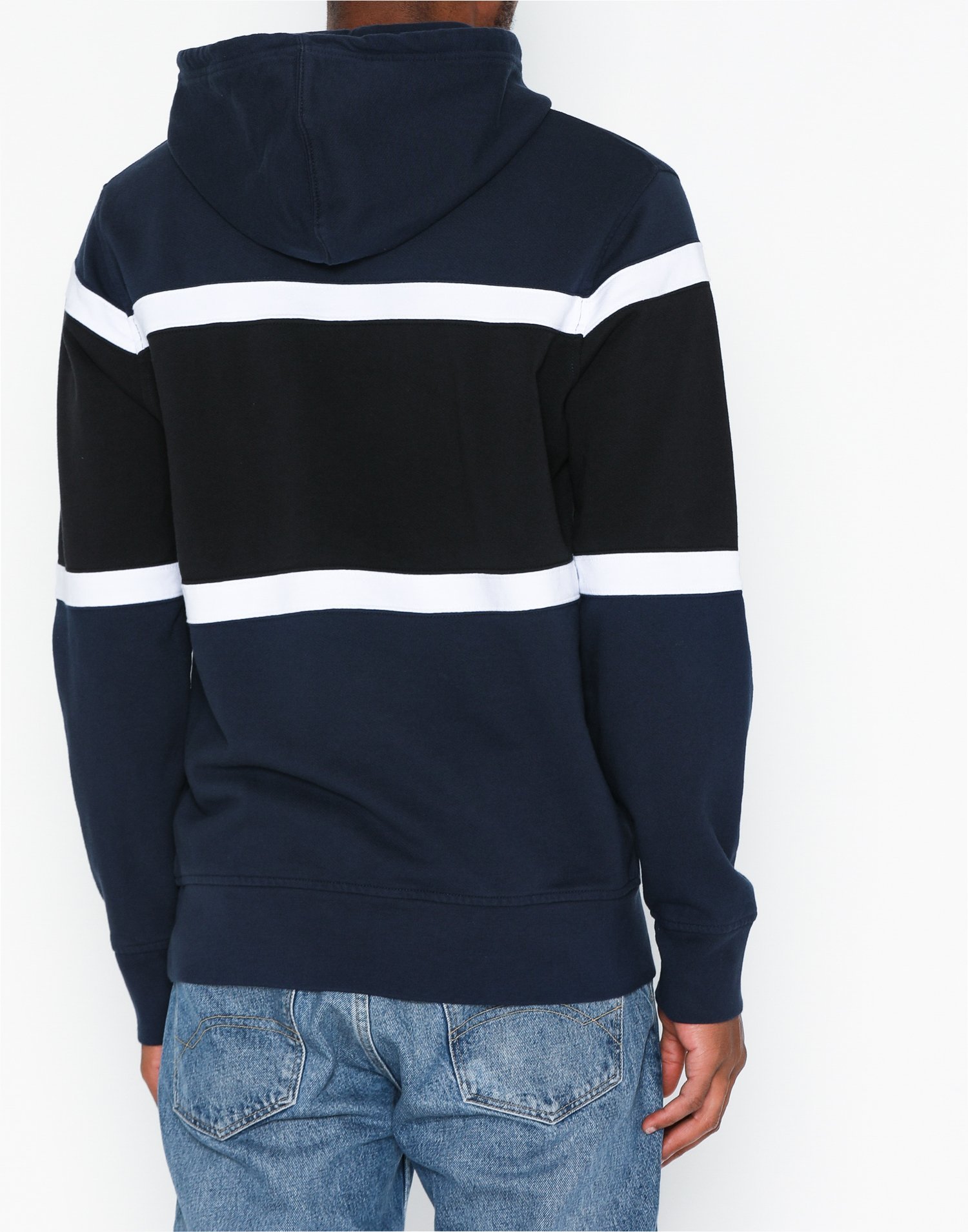 colorblock hoodie levis