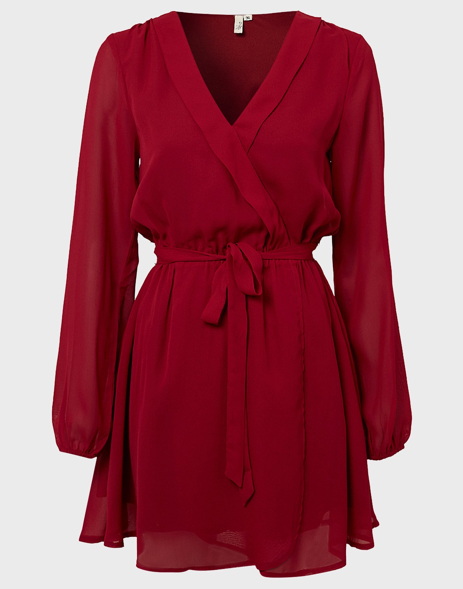 nelly burgundy dress