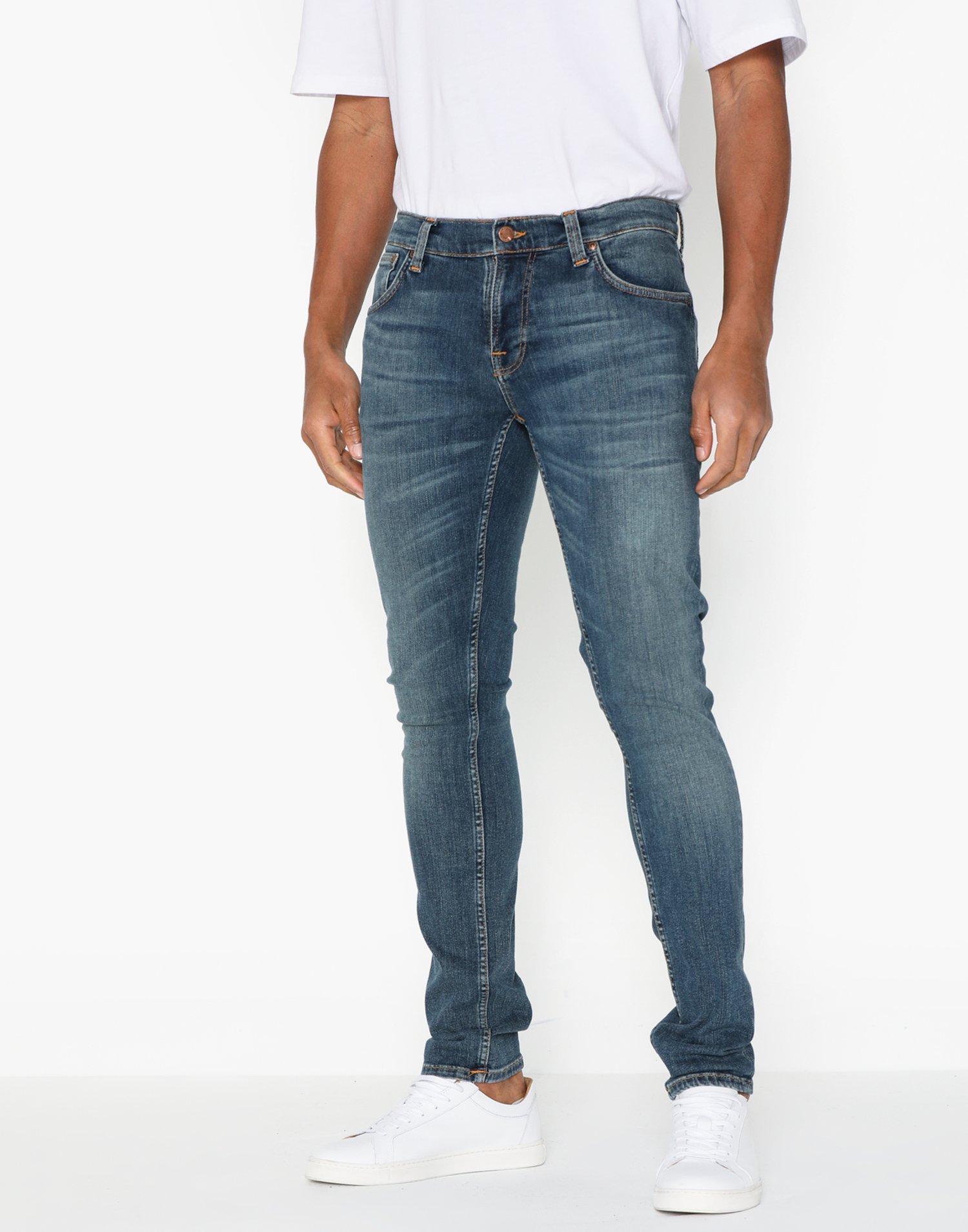 nudie jeans tight terry steel navy