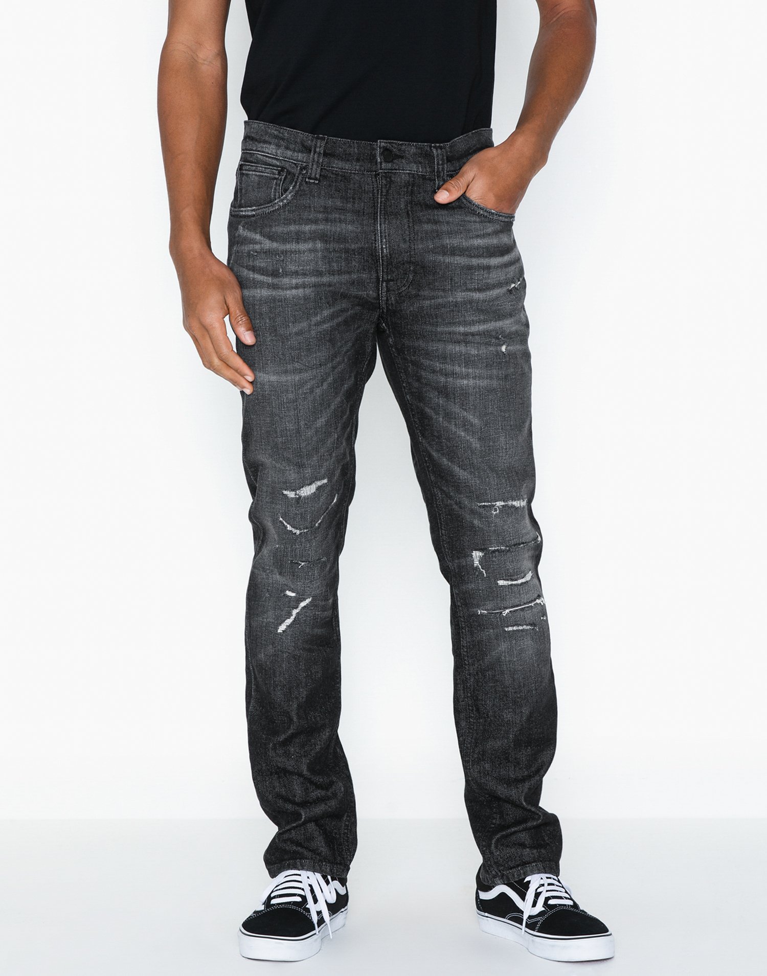 nudie jeans lean dean black