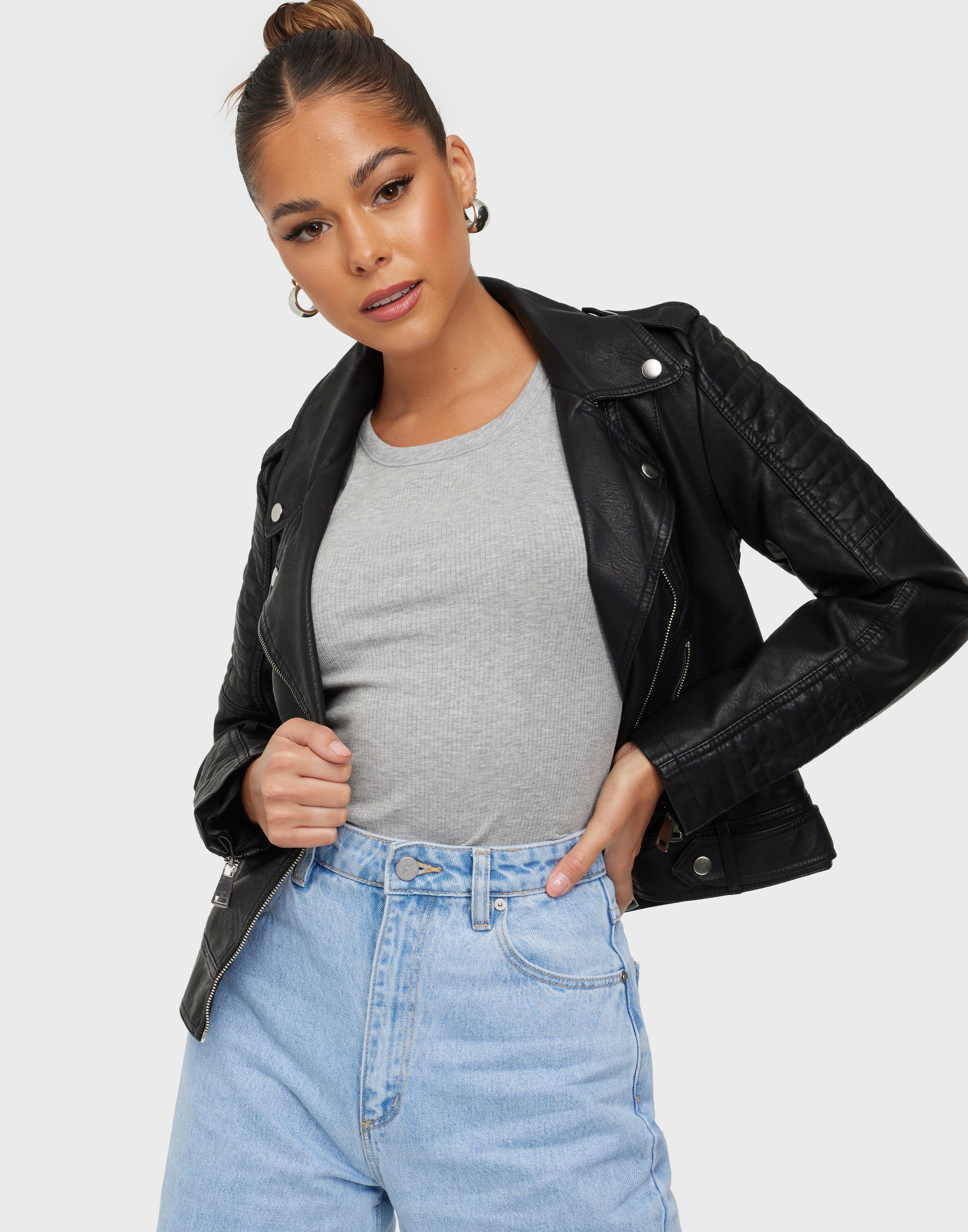 short coated jacket