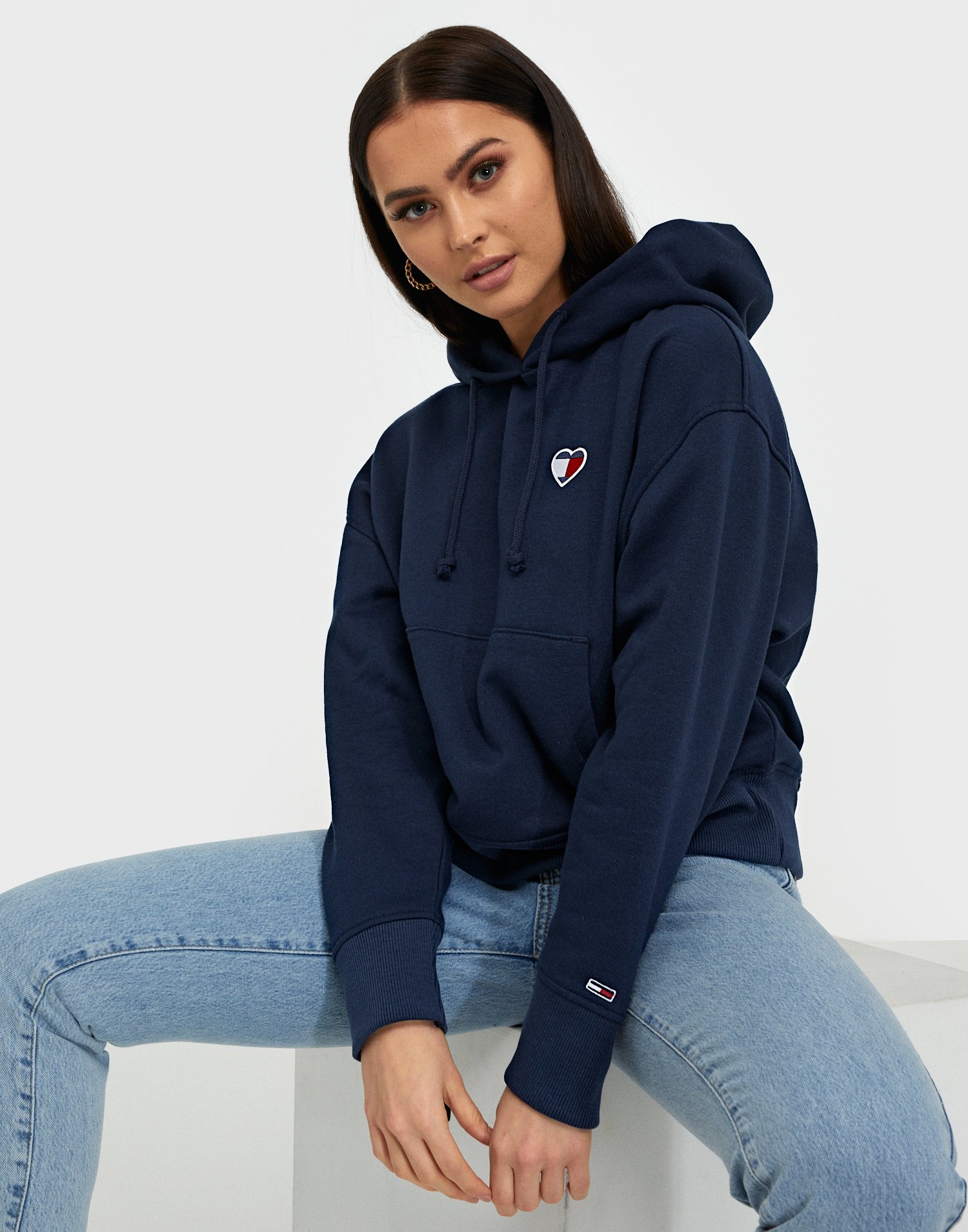 tommy jeans modern logo hoodie